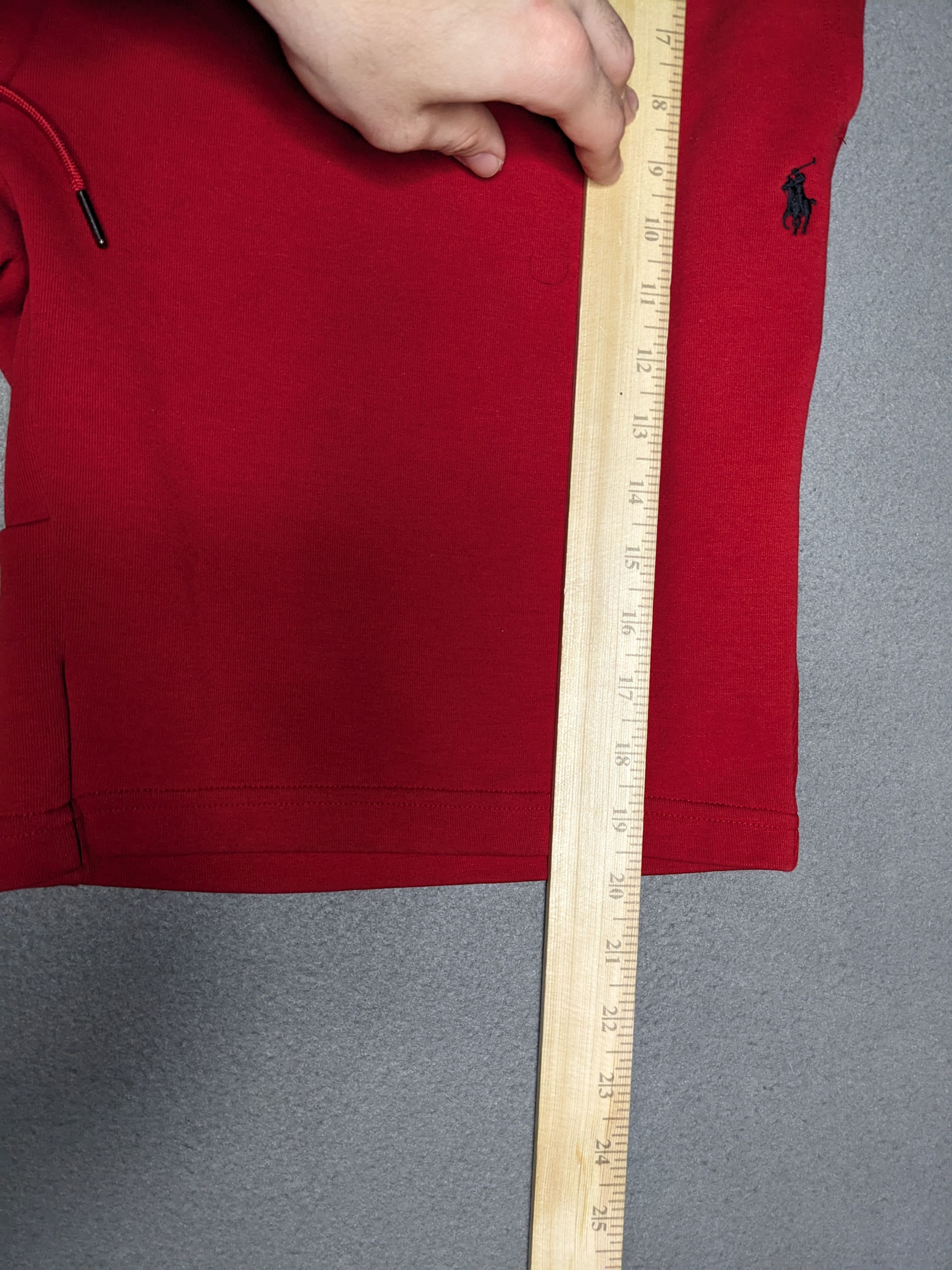 Polo Ralph Lauren Polo Ralph Lauren Sweat Shorts 2XL Red Small Pony Drawstring Size US 38 / EU 54 - 9 Thumbnail
