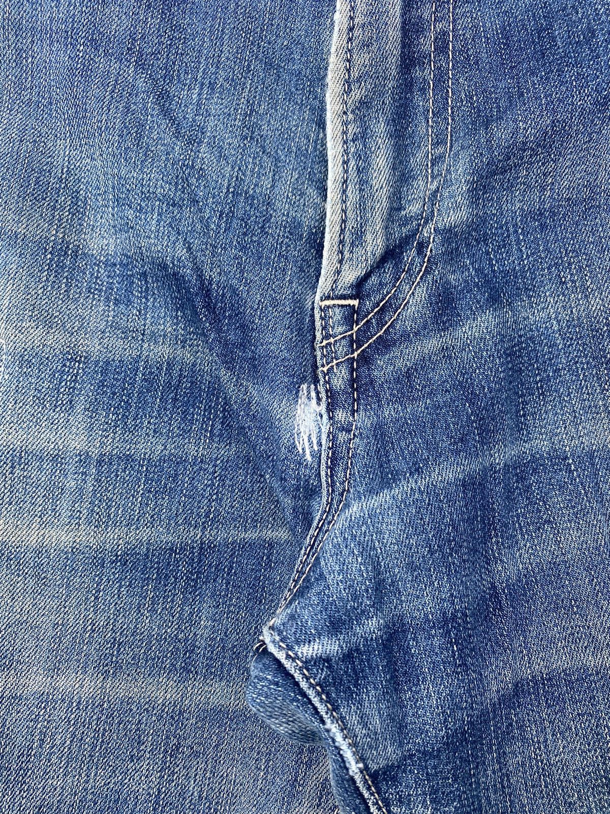 Uniqlo Rework Patchwork Distressed Uniqlo Denim Pant Size US 35 - 10 Thumbnail