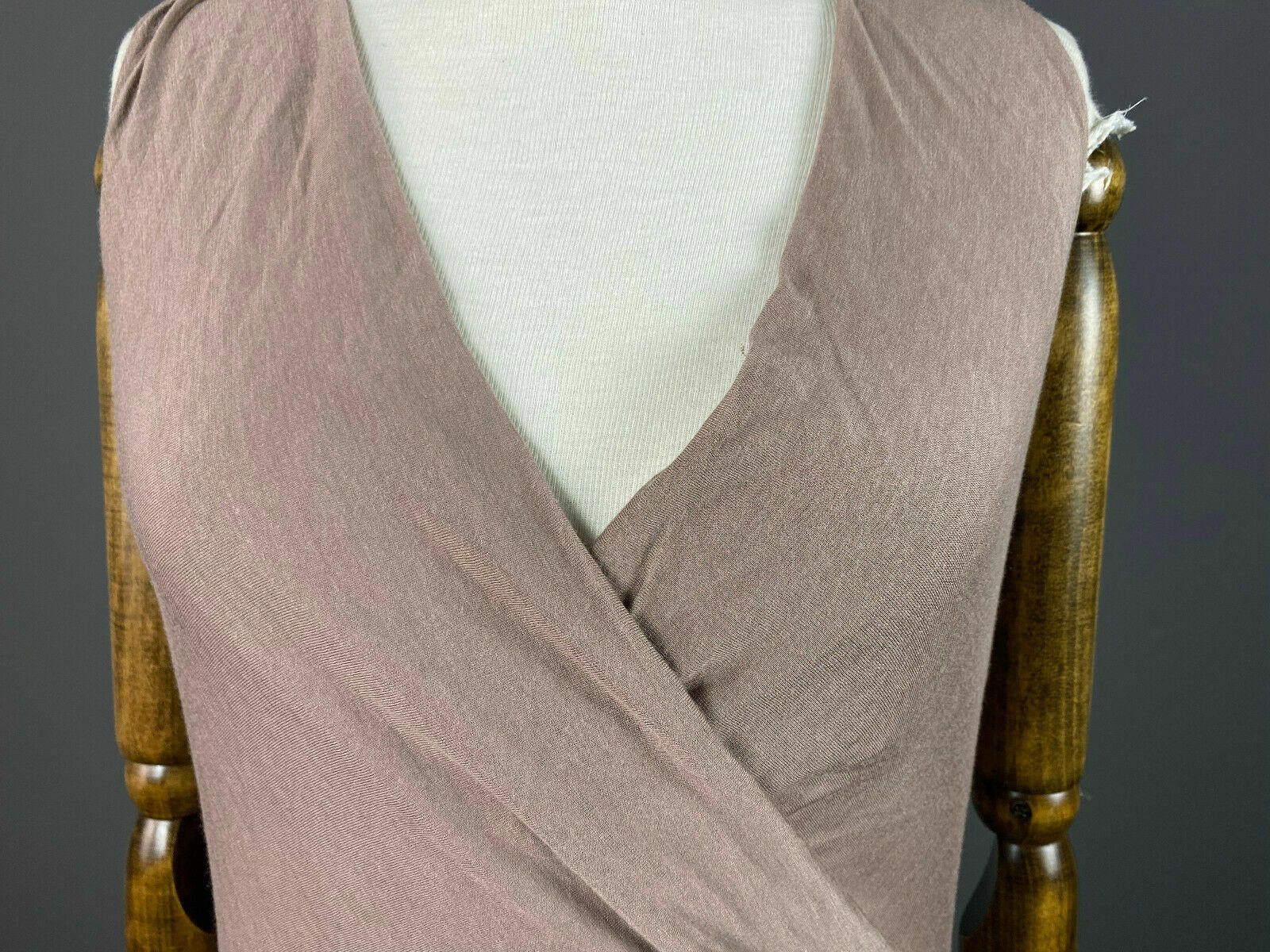 Polo Ralph Lauren Ladies Ralph Lauren Beige Cotton V-Neck Bodycon Dress Size L Size L / US 10 / IT 46 - 4 Thumbnail