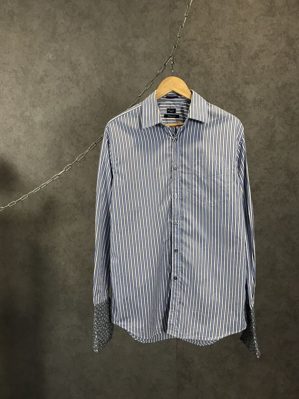 Paul Smith Paul Smith luxury designer striped shirt Size US M / EU 48-50 / 2 - 1 Thumbnail