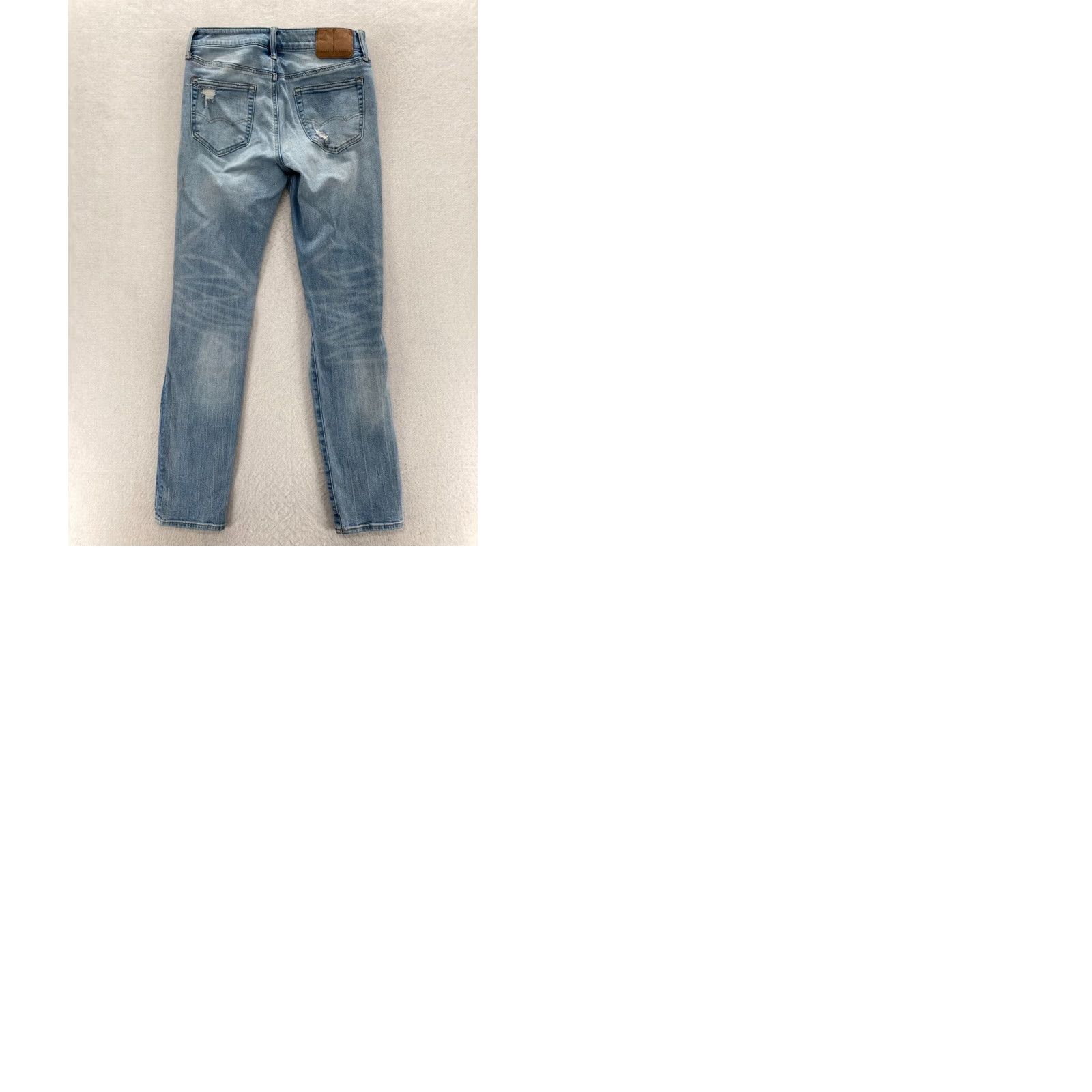 American Eagle Outfitters American Eagle Jeans Mens 30x32 Skinny Denim Blue 5-Pocket Cotton Spandex Slim Rise Low Regular Inseam 32 Pants Size US 30 / EU 46 - 9 Thumbnail
