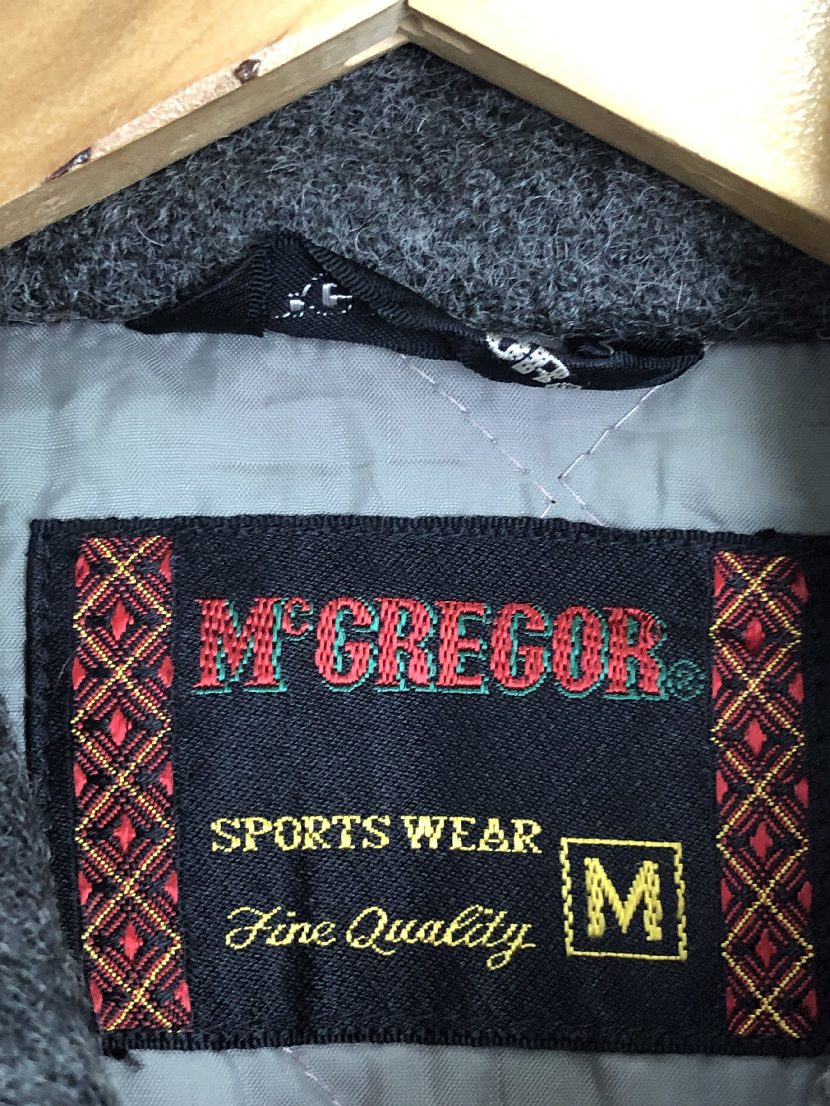 McGregor Vintage 90s Mcgregor Hoodie Wool Varsity Hoodie Jacket V0358 Size US M / EU 48-50 / 2 - 5 Thumbnail