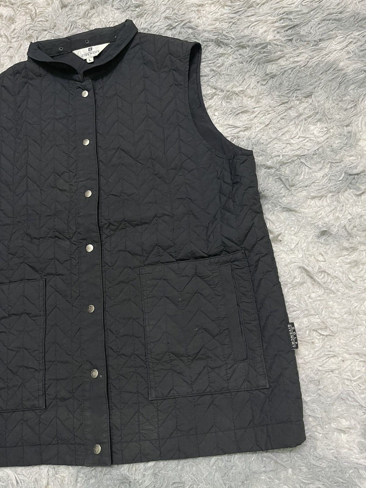 Givenchy × Japanese Brand × Vintage 90s GIVENCHY GOLF QUILTED VEST Size US S / EU 44-46 / 1 - 4 Thumbnail