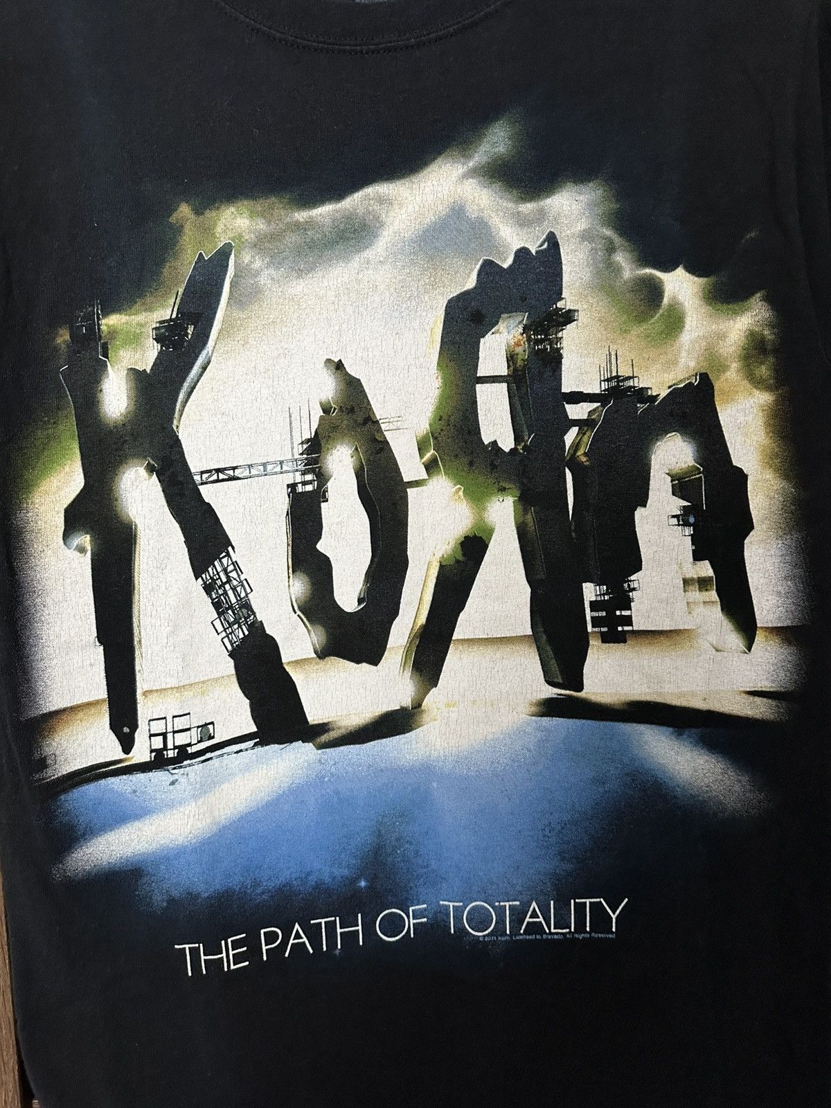 Band Tees 2011 Korn Tour Band Vintage T-Shirt Tee Size US S / EU 44-46 / 1 - 4 Thumbnail