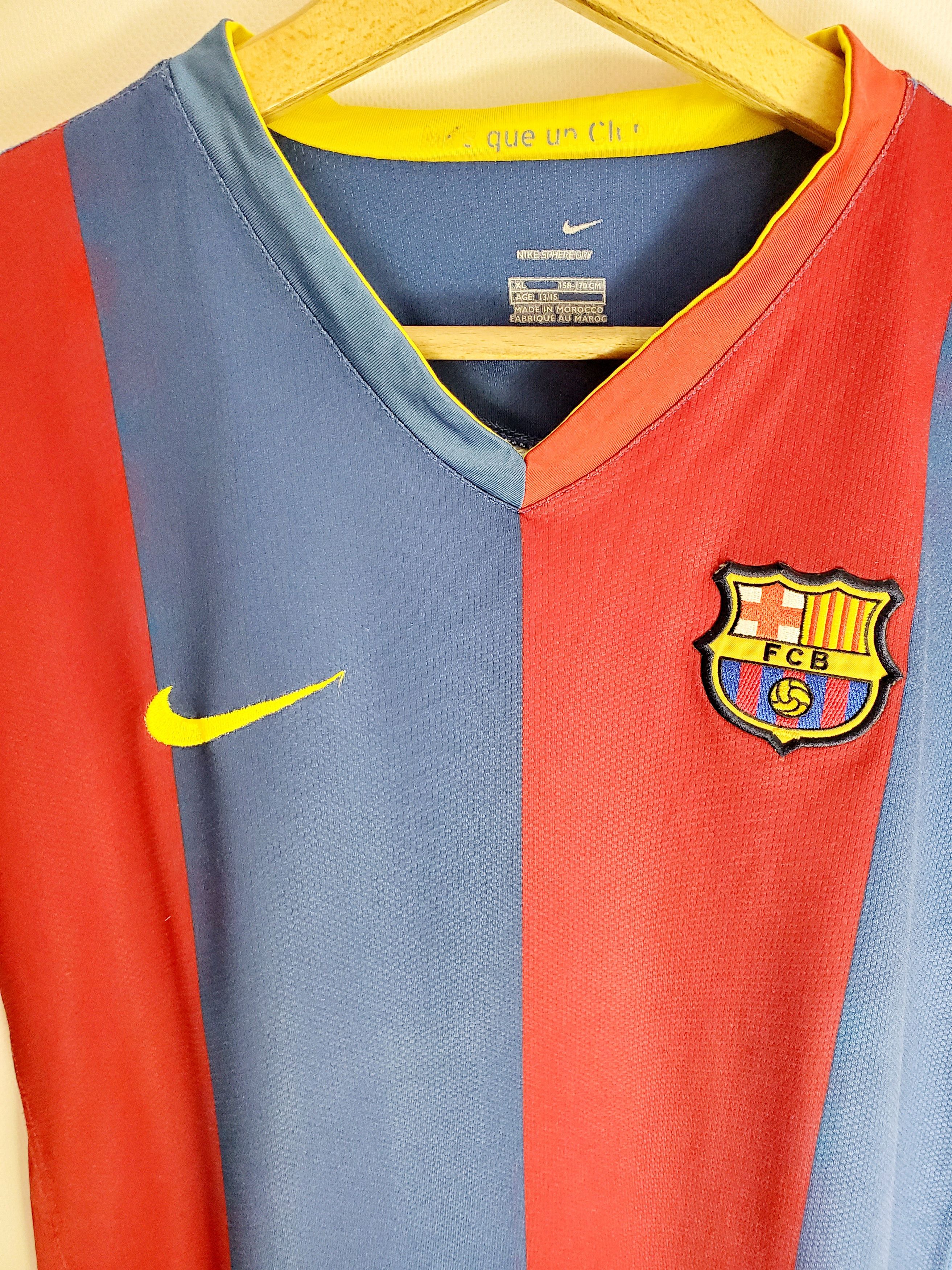 Nike FC BARCELONA 2006-2007 camiseta shirt jersey size Boys Xl Size US XS / EU 42 / 0 - 2 Thumbnail