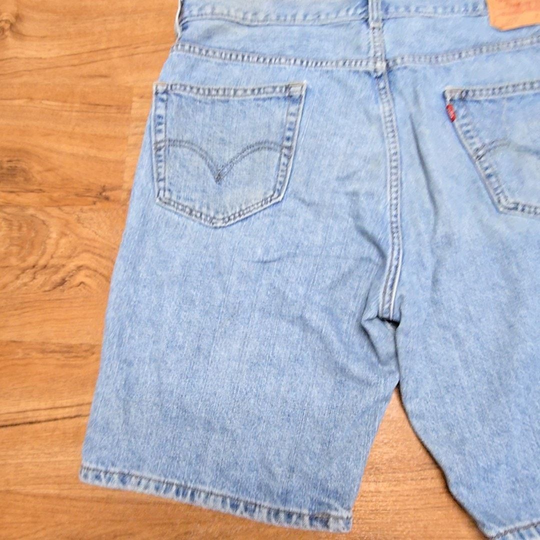 Levi's Levi's 505 Denim Shorts Light Wash Classic Blue 36 Size US 36 / EU 52 - 2 Thumbnail
