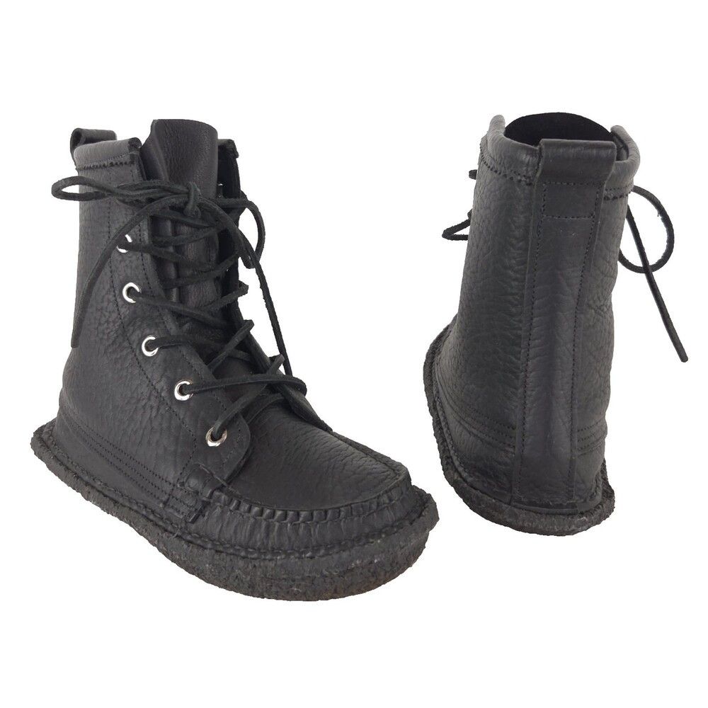 Quoddy Quoddy Bison Leather Crepe Wrapped Chukka Boots US 7 Womens Size US 7 / IT 37 - 2 Thumbnail