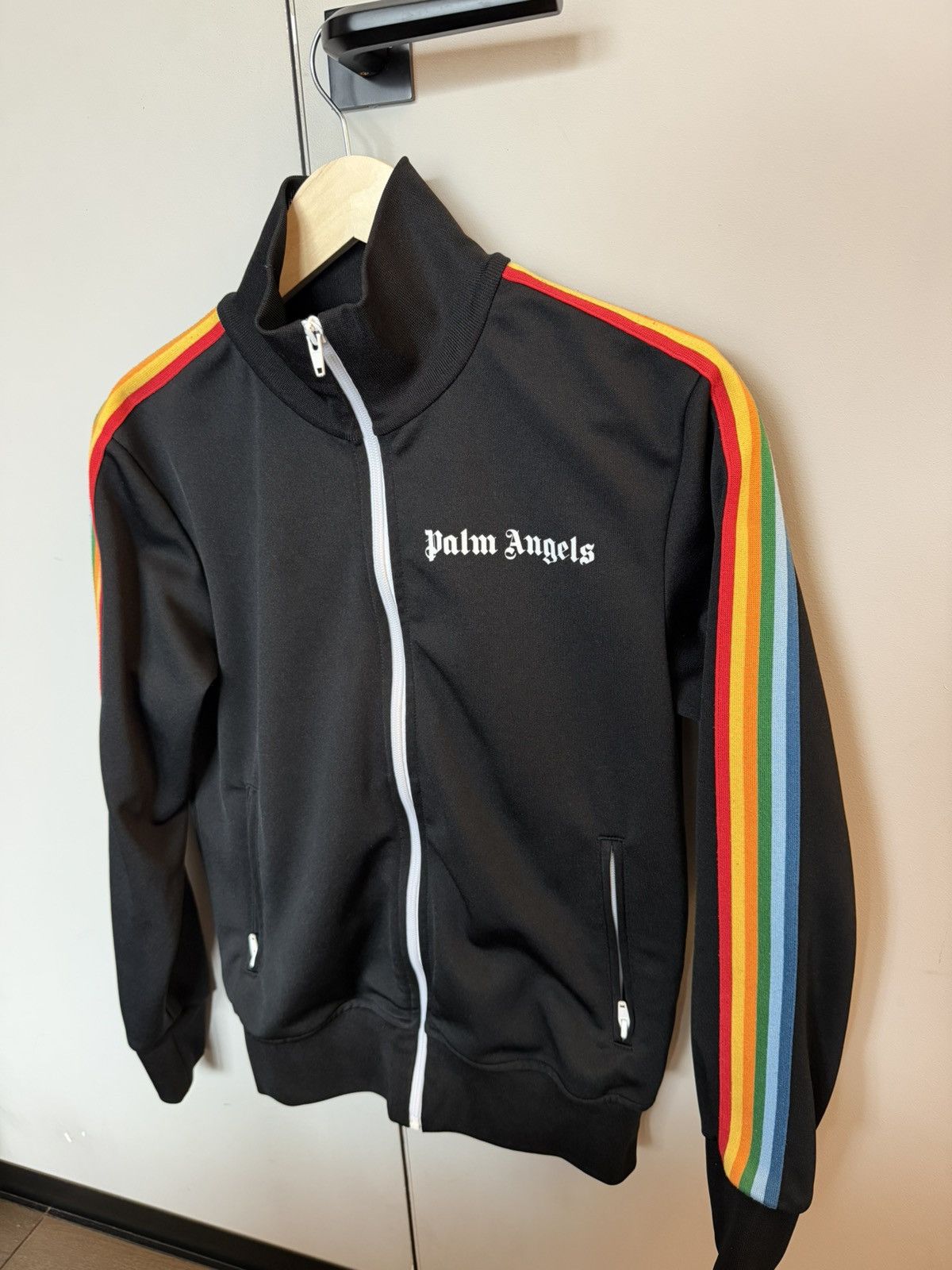 Palm Angels Palm Angels Rasta Colour Zip Hoodie Size US XS / EU 42 / 0 - 2 Thumbnail