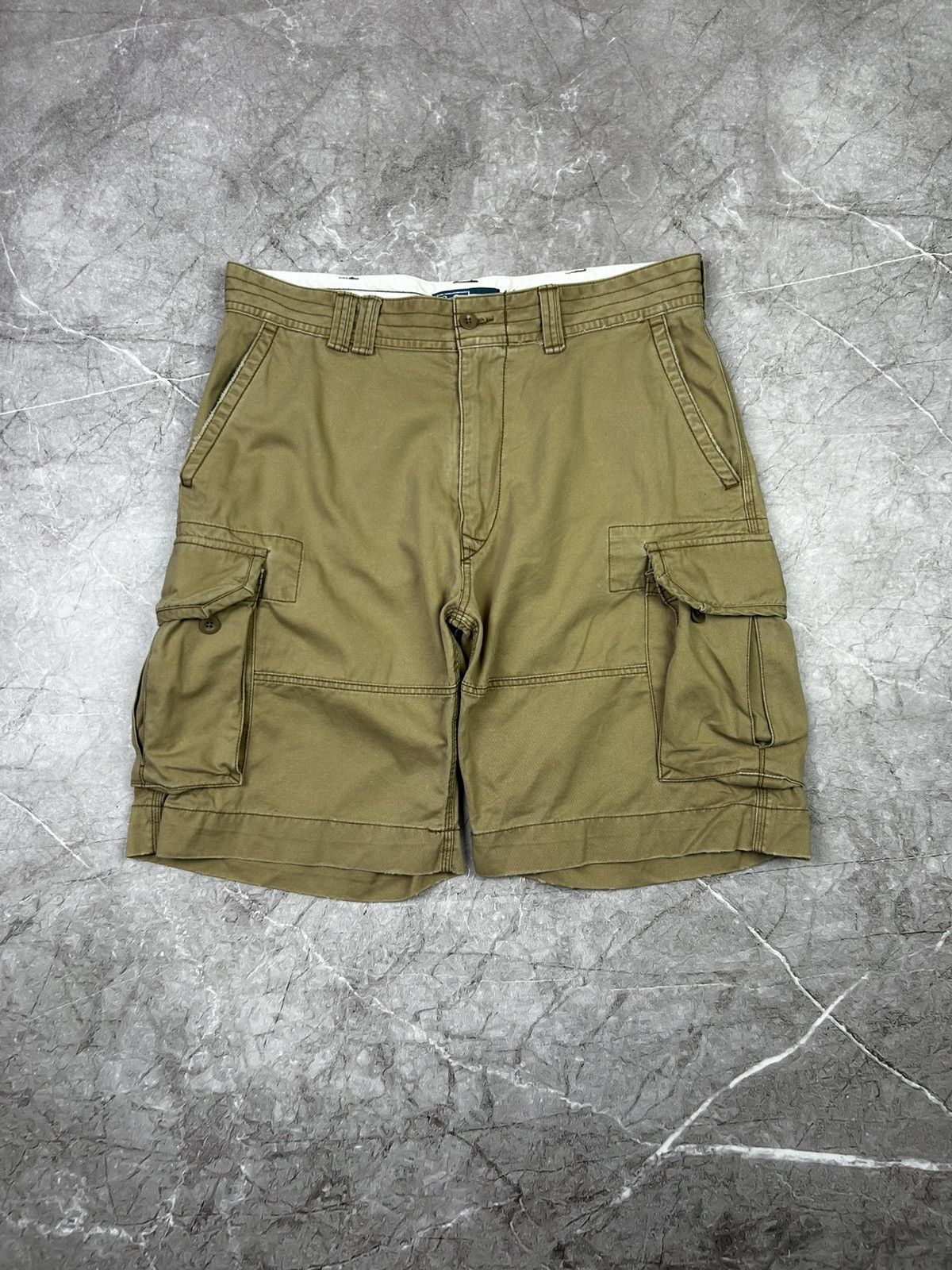 Polo Ralph Lauren × Vintage Vintage 90s Polo Ralph Lauren cargo shorts size 36 Size US 36 / EU 52 - 1 Thumbnail