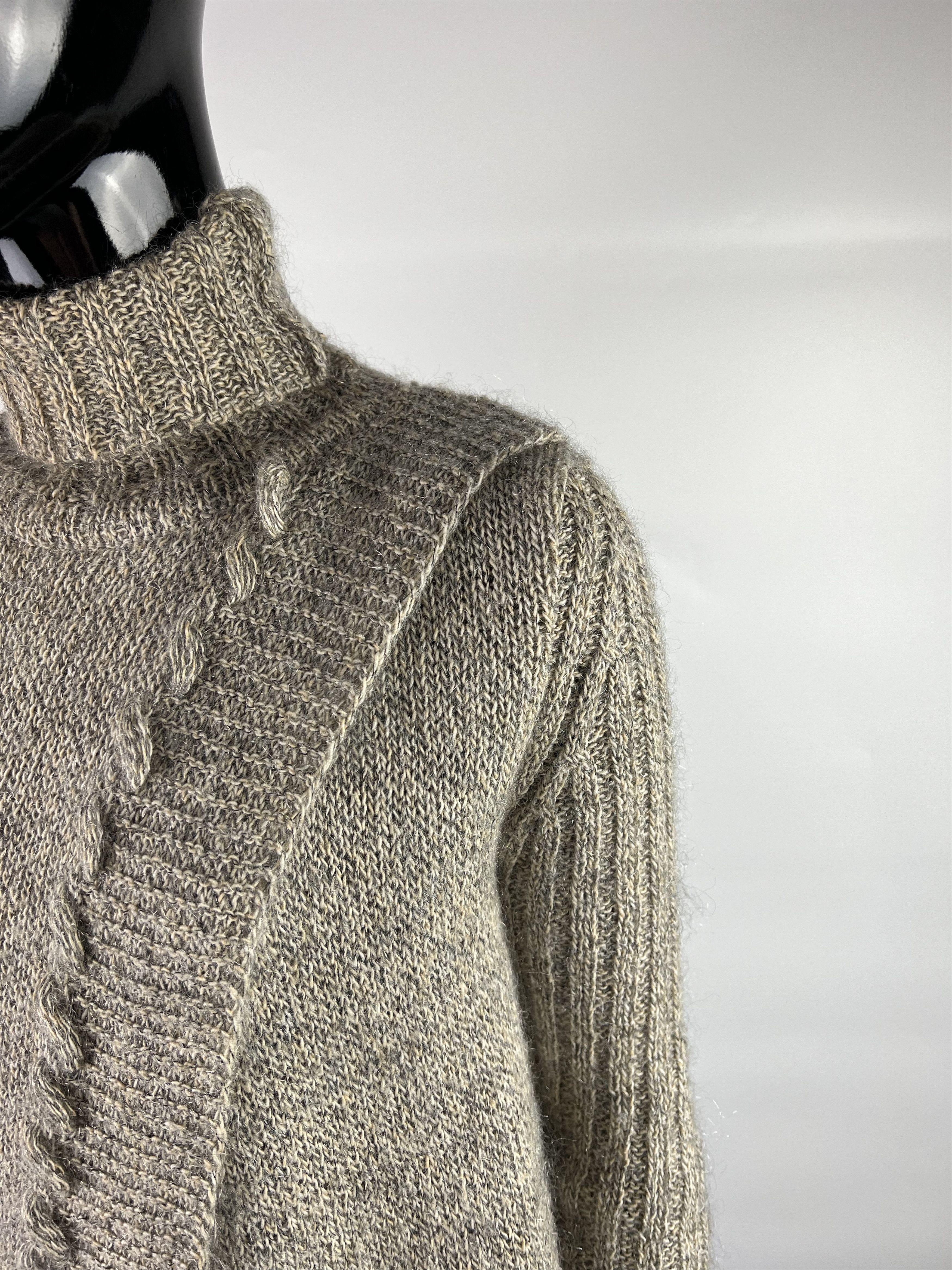 Scanlan Theodore Scanlan Theodore Wool Mohair Turtleneck Sweater Size S/M Size S / US 4 / IT 40 - 6 Thumbnail