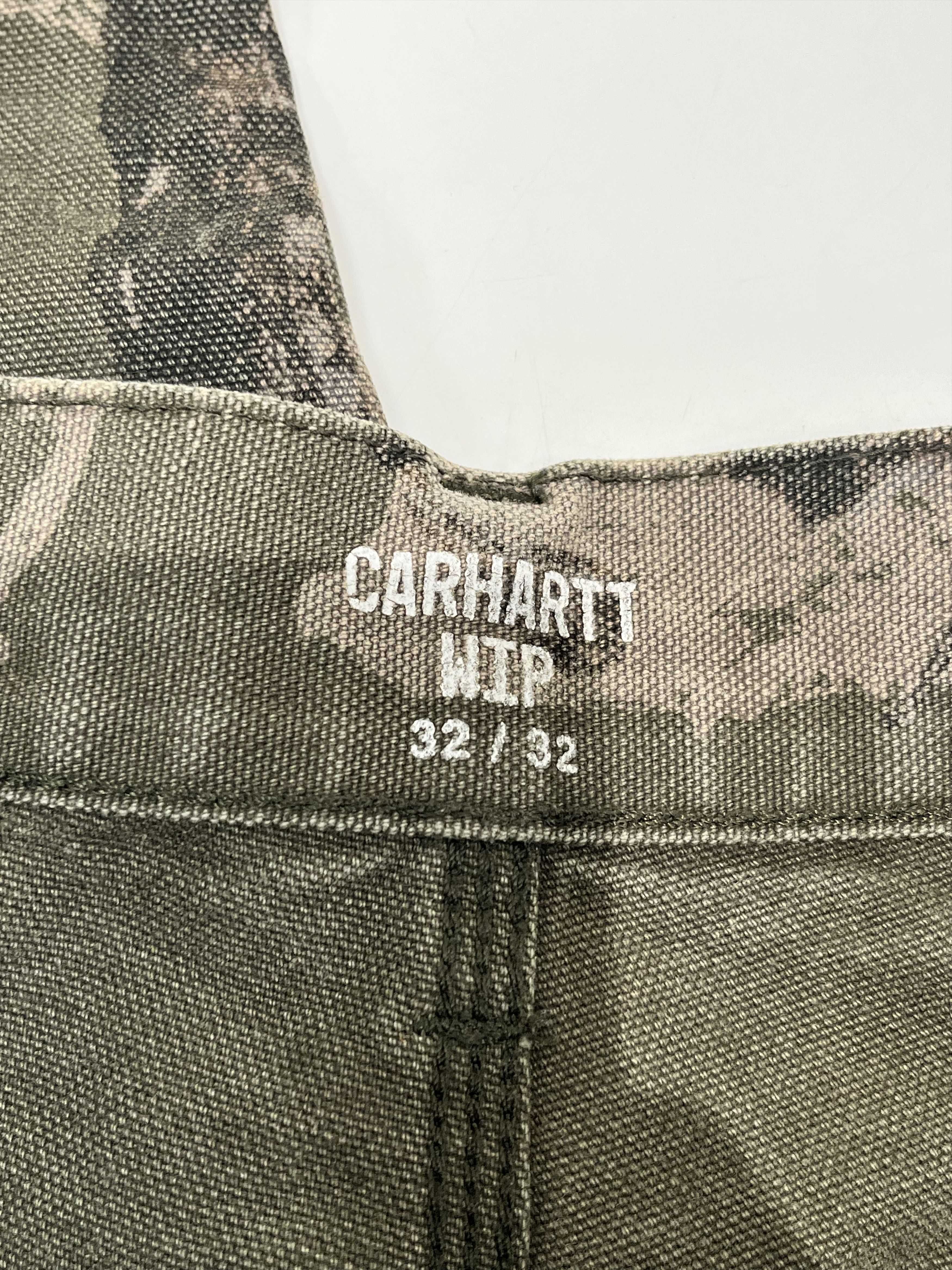 Carhartt Carhartt Double Knee Denim Pants Camo Green Size US 32 / EU 48 - 4 Thumbnail