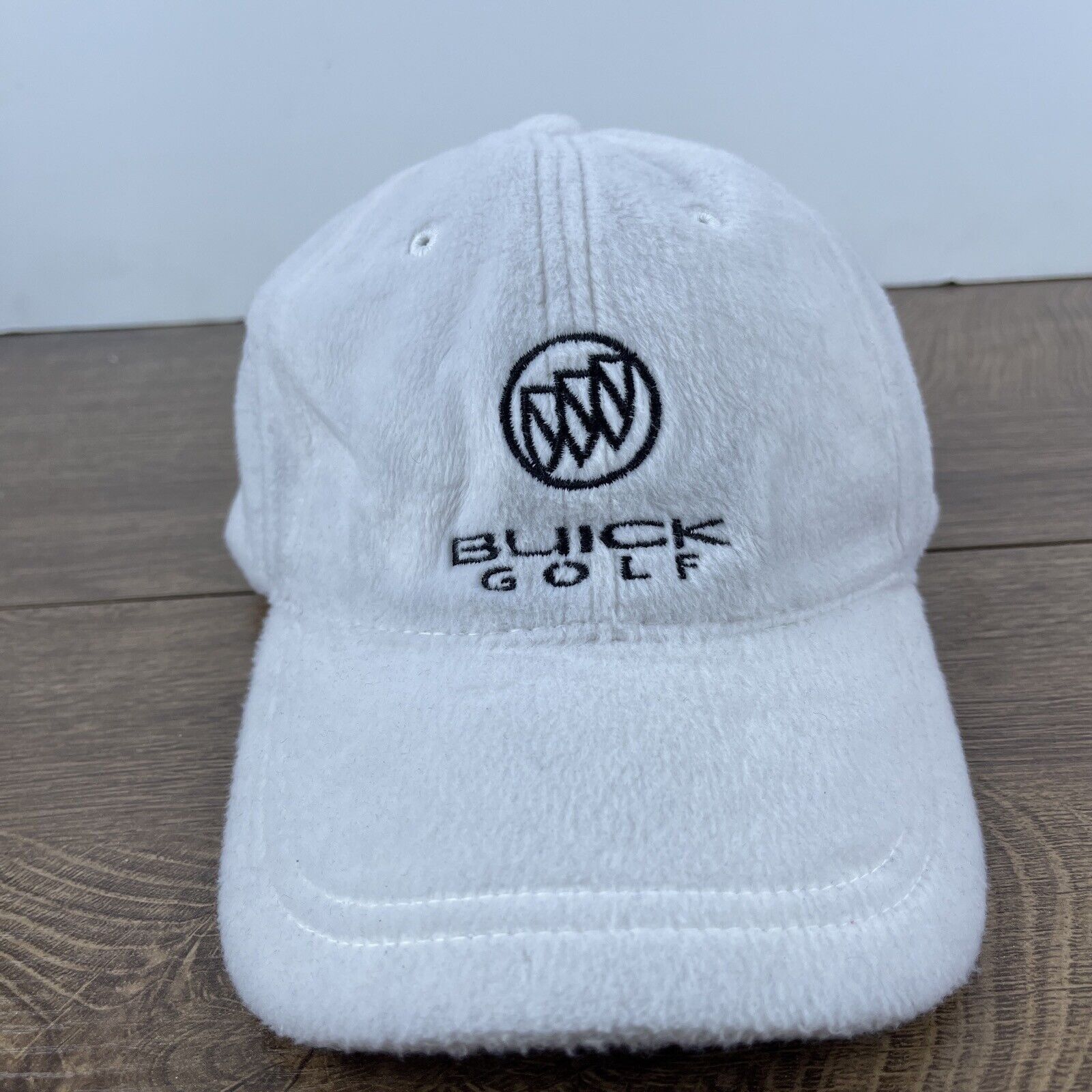 Other Buick Golf Hat White Hat Adjustable White Adult Size Hat Size ONE SIZE - 3 Thumbnail