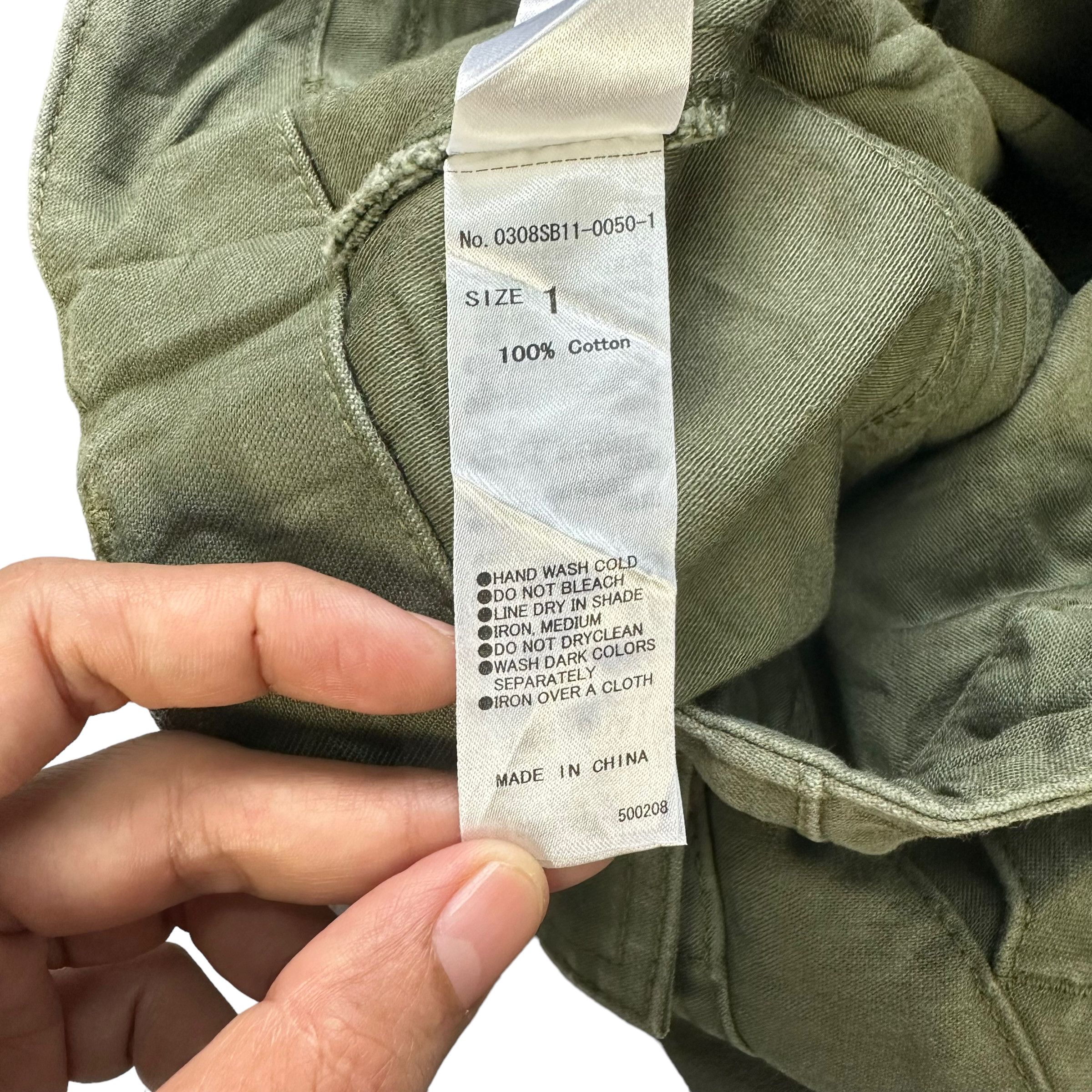 Japanese Brand ORIGINAL MILITARY PRODUCT BY SLY MINI SKIRTS #7631-159 Size 25" / US 0 / IT 36 - 5 Thumbnail