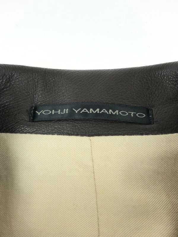 Yohji Yamamoto Y’s for men archive 10AW WESTERN LEATHER JACKET Size US L / EU 52-54 / 3 - 4 Thumbnail