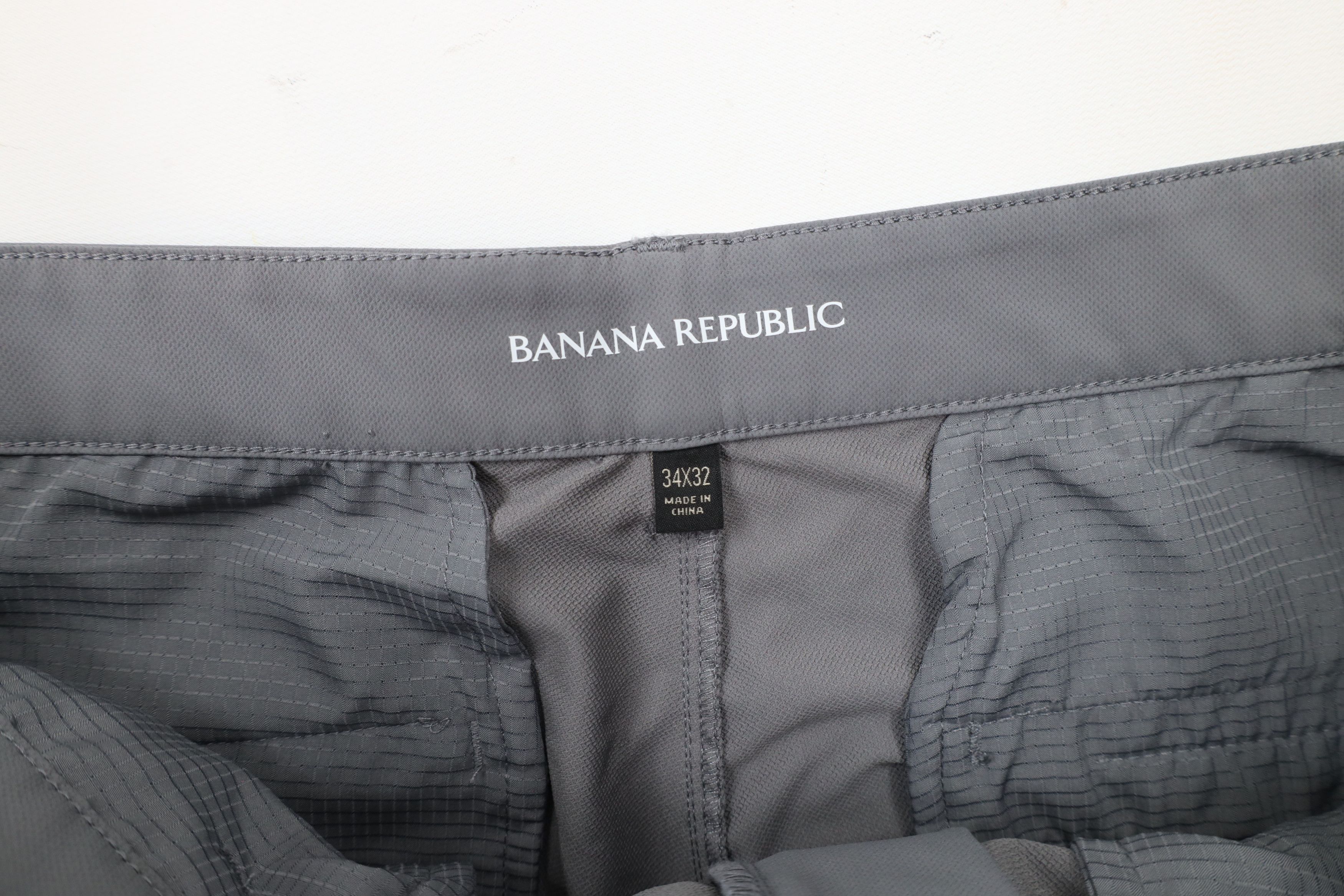 Banana Republic × Vintage Banana Republic Front Tech Straight Leg Chino Pants Trousers Size US 34 / EU 50 - 6 Thumbnail