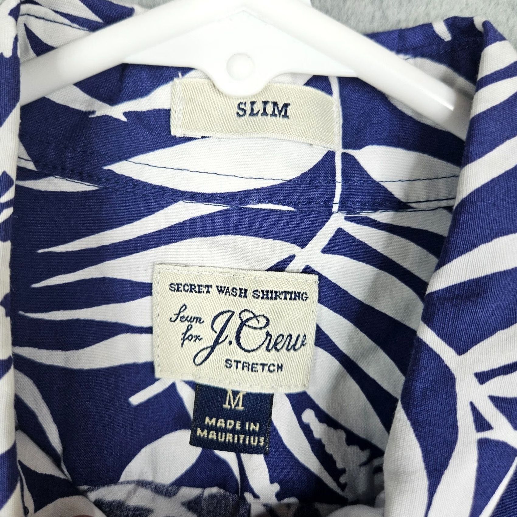 J.Crew J.CREW Shirt Men Slim Floral Printed Long Sleeve Button-Up Stretch New M Multicolor Floral Pattern Womens? No Size US M / EU 48-50 / 2 - 4 Thumbnail