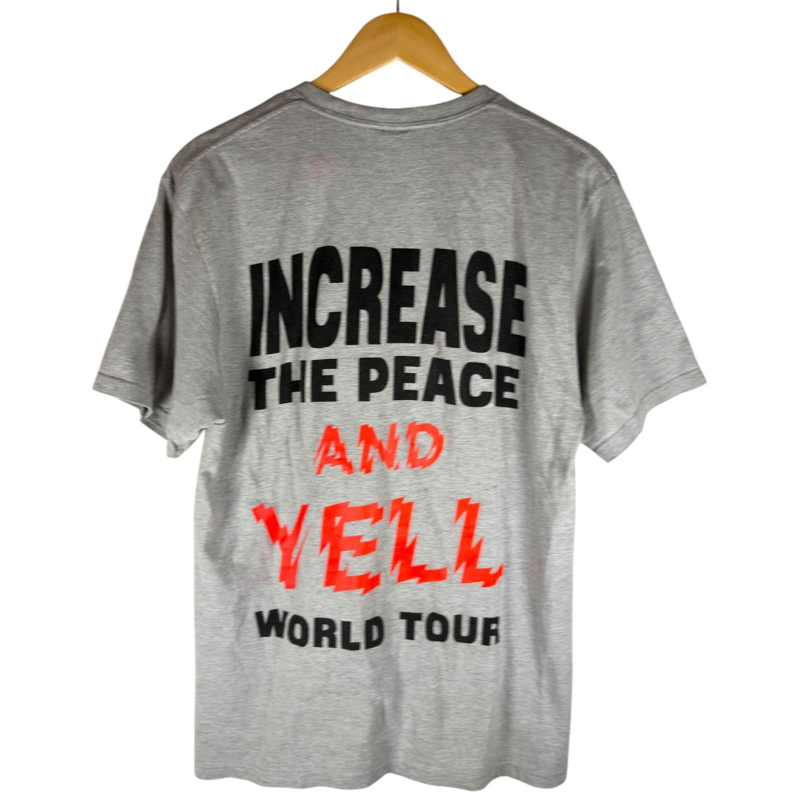Stussy Stussy SS20 Peace Hand T-shirt Mens M - Designer Streetwear Size US M / EU 48-50 / 2 - 2 Thumbnail