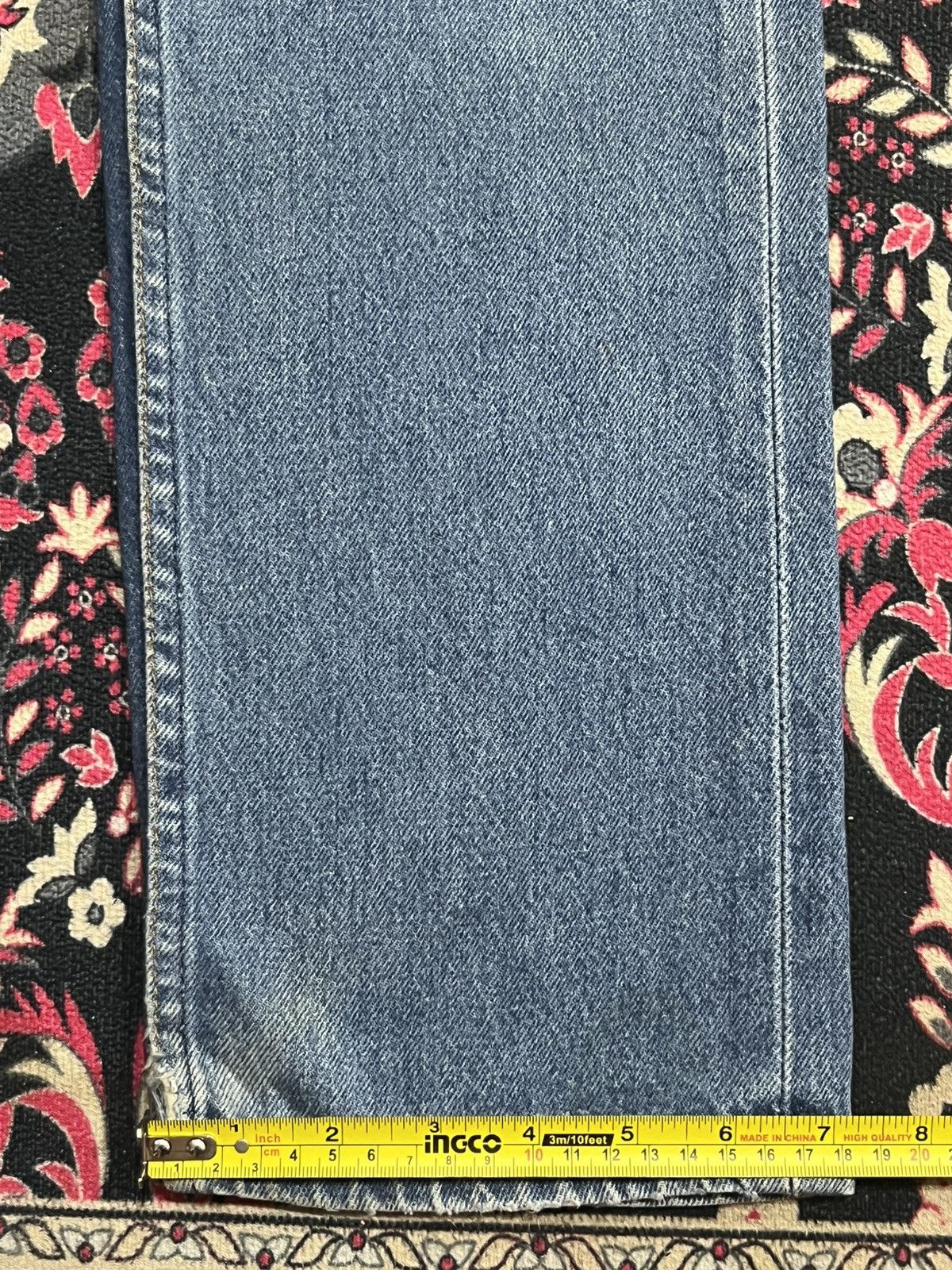 Levi's Vintage 80s Levi’s 501xx Made in Usa Blue Washed Jeans Size US 29 - 18 Thumbnail