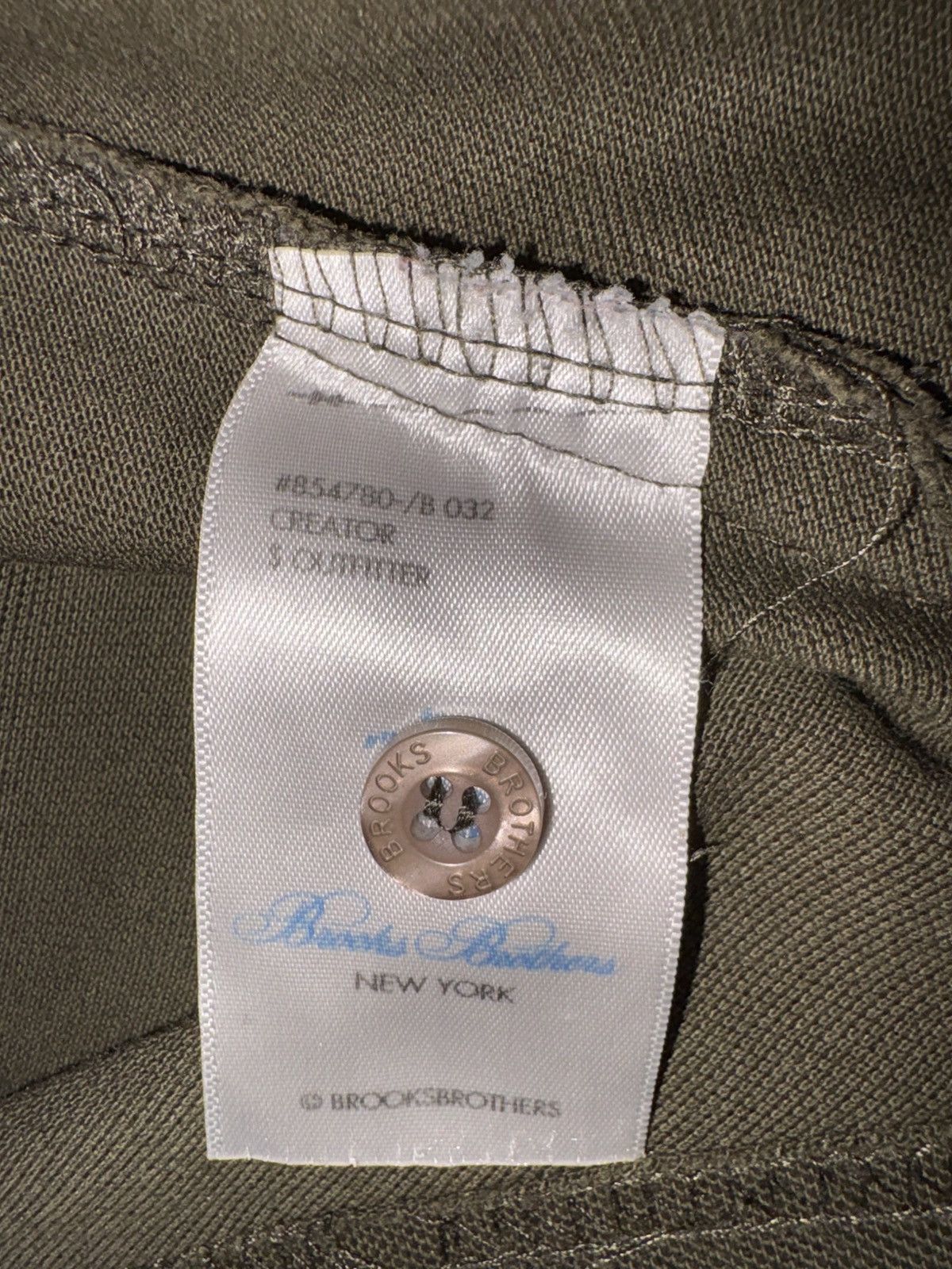 Brooks Brothers Brooks Brothers Slim Fit Polo Olive Green Supima Cotton Size US XS / EU 42 / 0 - 9 Thumbnail