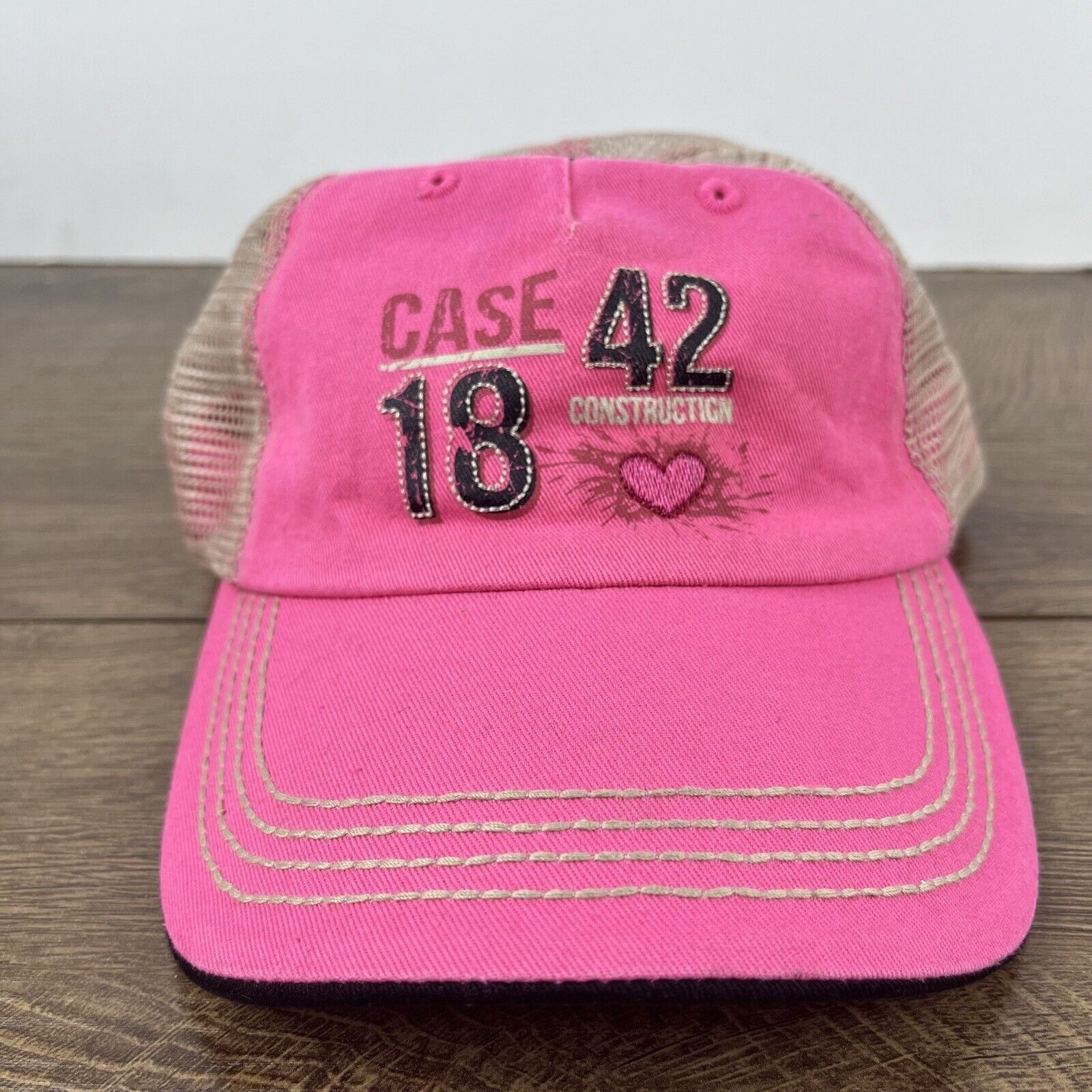 Other CASE IH Construction Hat 1842 Pink Cap Adjustable Pink Adult Size ONE SIZE - 3 Thumbnail