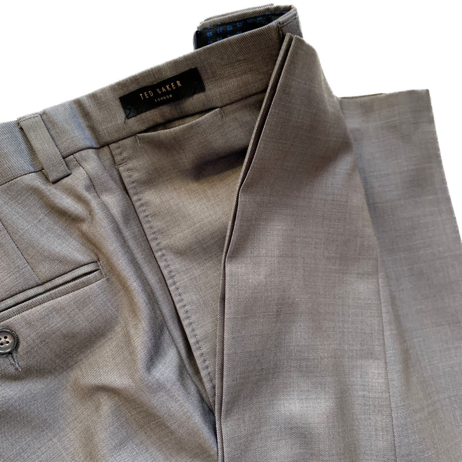 Ted Baker Ted Baker London Jefferson Pant Flat Front Wool Dress Pants Size 38R - 11 Thumbnail