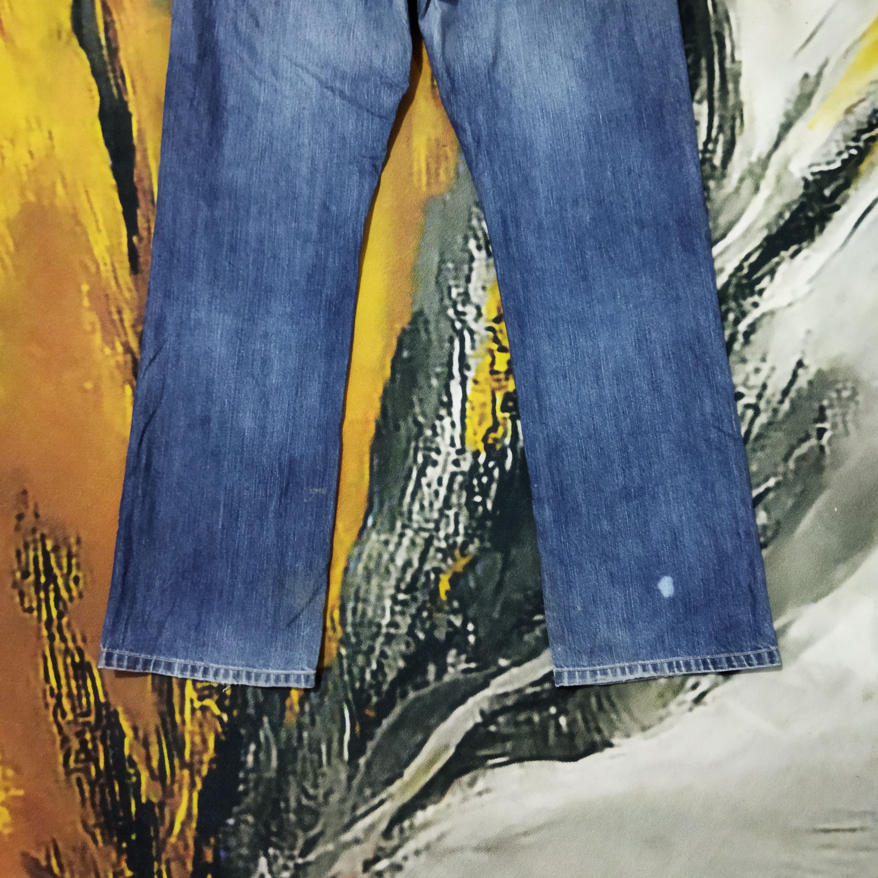 Japanese Brand × Vintage VINTAGE JAPANESE BRAND DISTRESSED BLUE JEANS PANTS Size US 34 / EU 50 - 8 Thumbnail