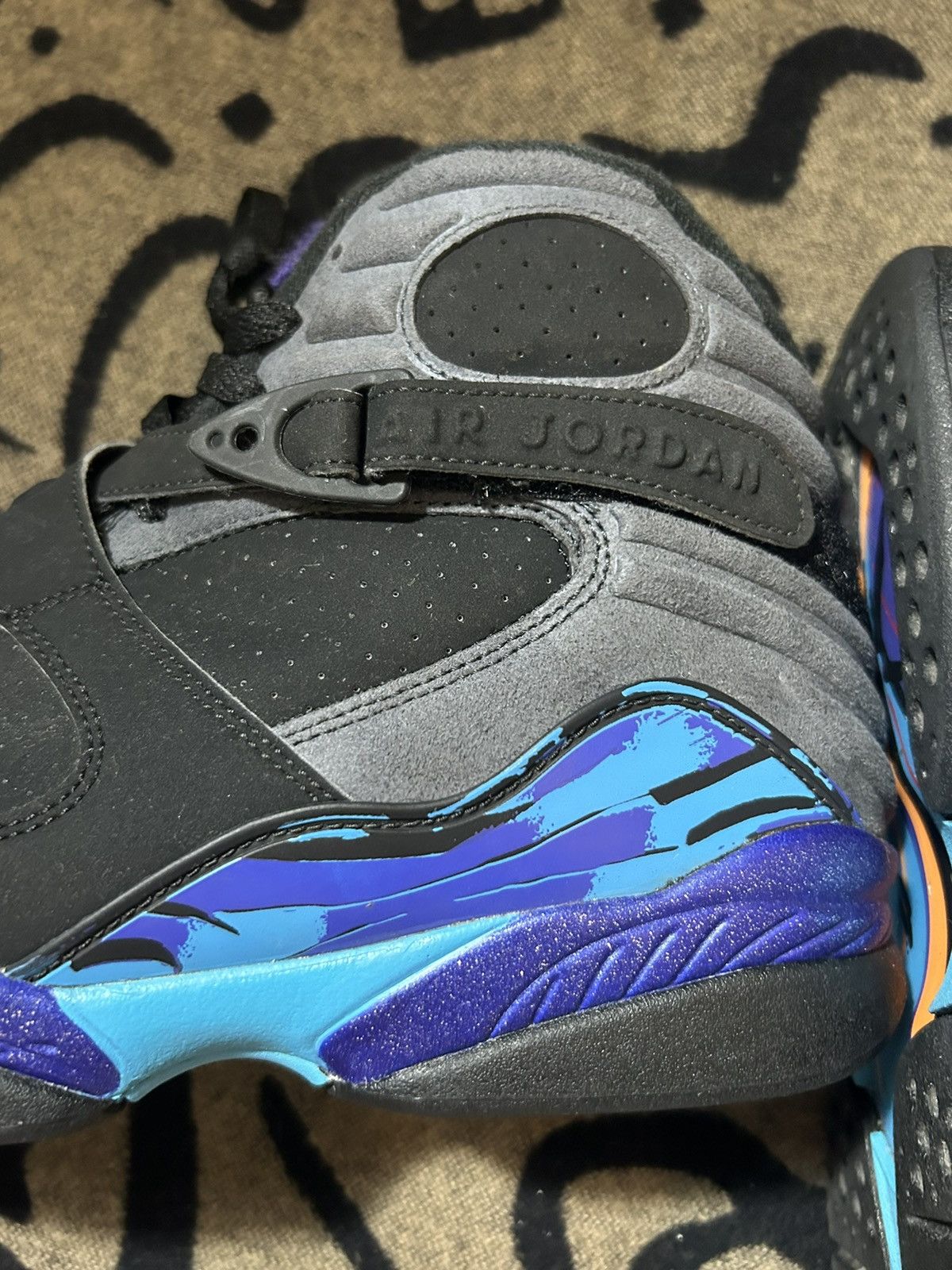 Jordan Brand × Nike 2015 Aqua Air Jordan Viii 8 Size US 11.5 / EU 44-45 - 7 Thumbnail