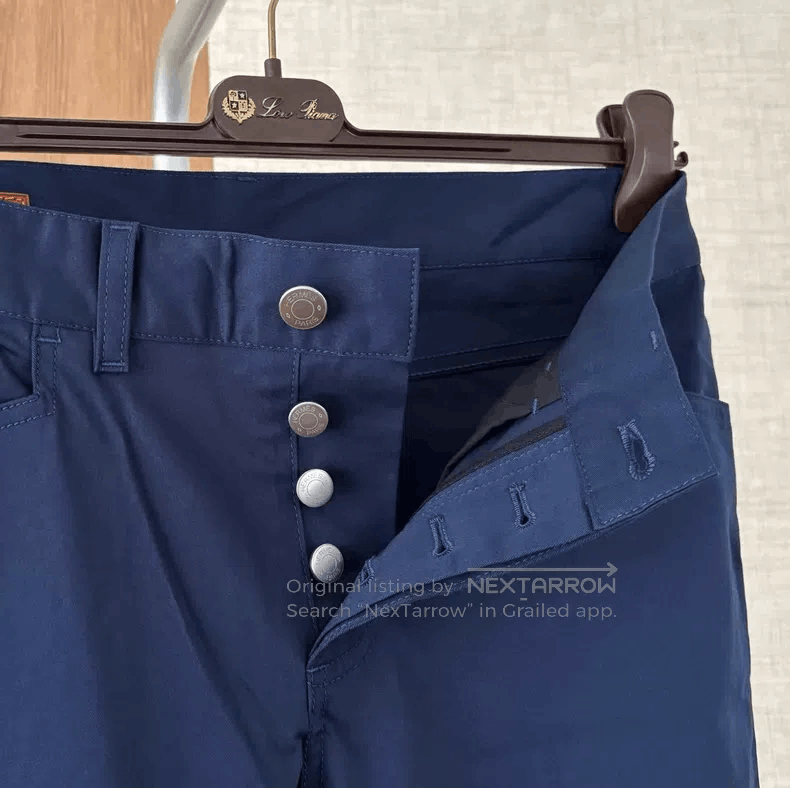 Hermes Hermes Stretch Cotton Twill Denim Pants Size US 40 / EU 56 - 2 Thumbnail
