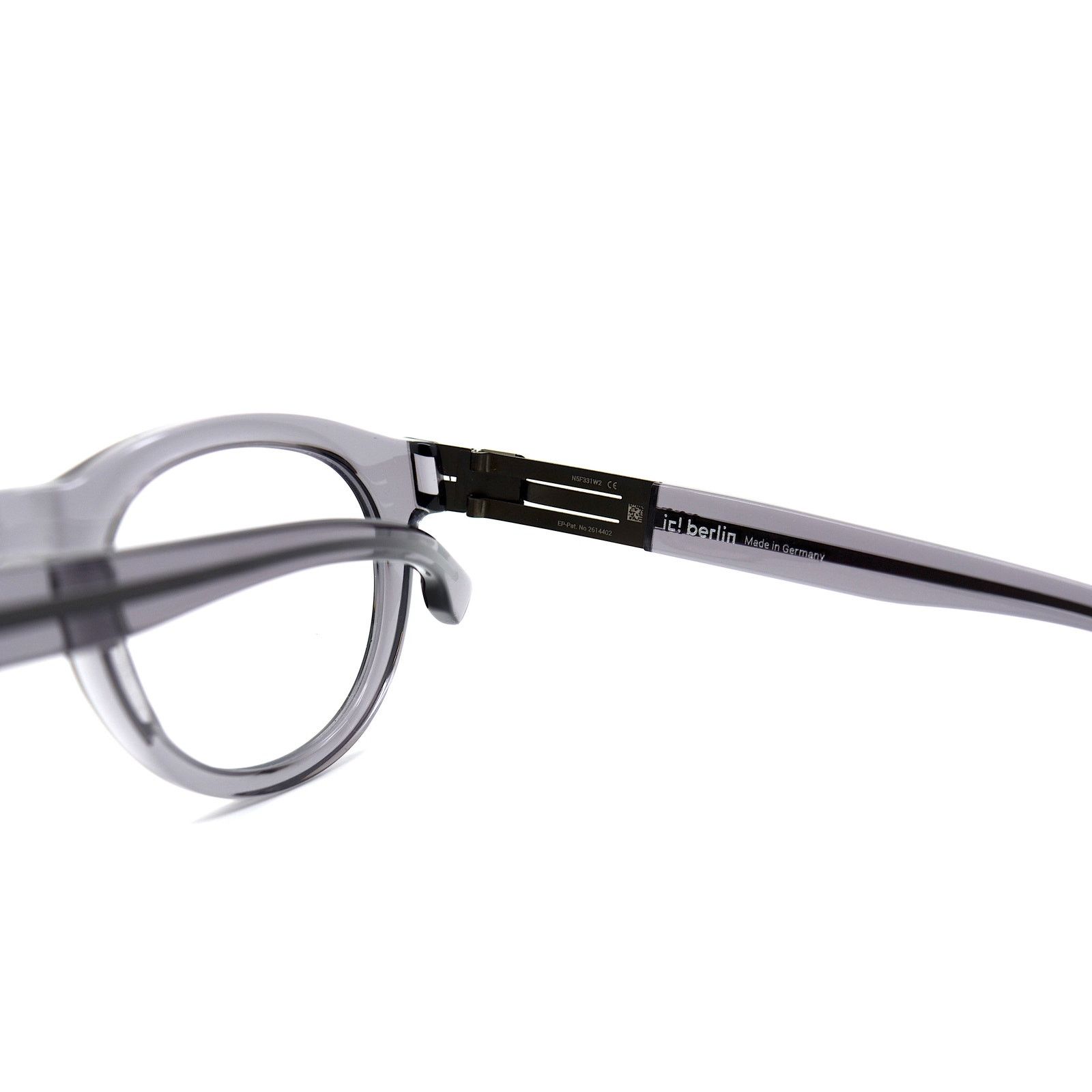 Ic! Berlin NEW IC! BERLIN GLEN GREY TRANSPARENT EYEGLASSES FRAME Size ONE SIZE - 10 Thumbnail