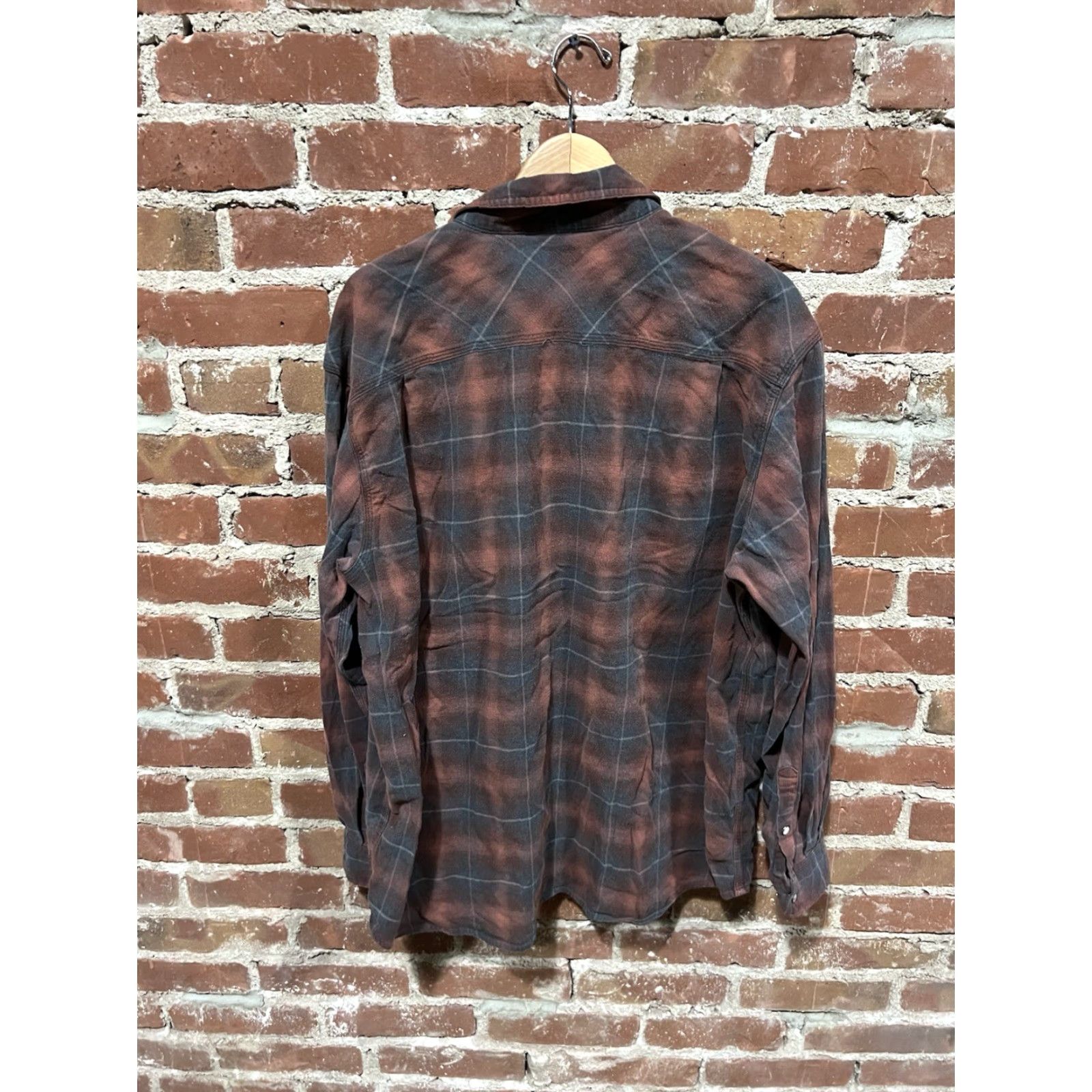Carhartt Carhartt Mens Red Plaid Long Sleeve Button-Up Snap Pearl Pocket 2XL Size US XXL / EU 58 / 5 - 2 Thumbnail