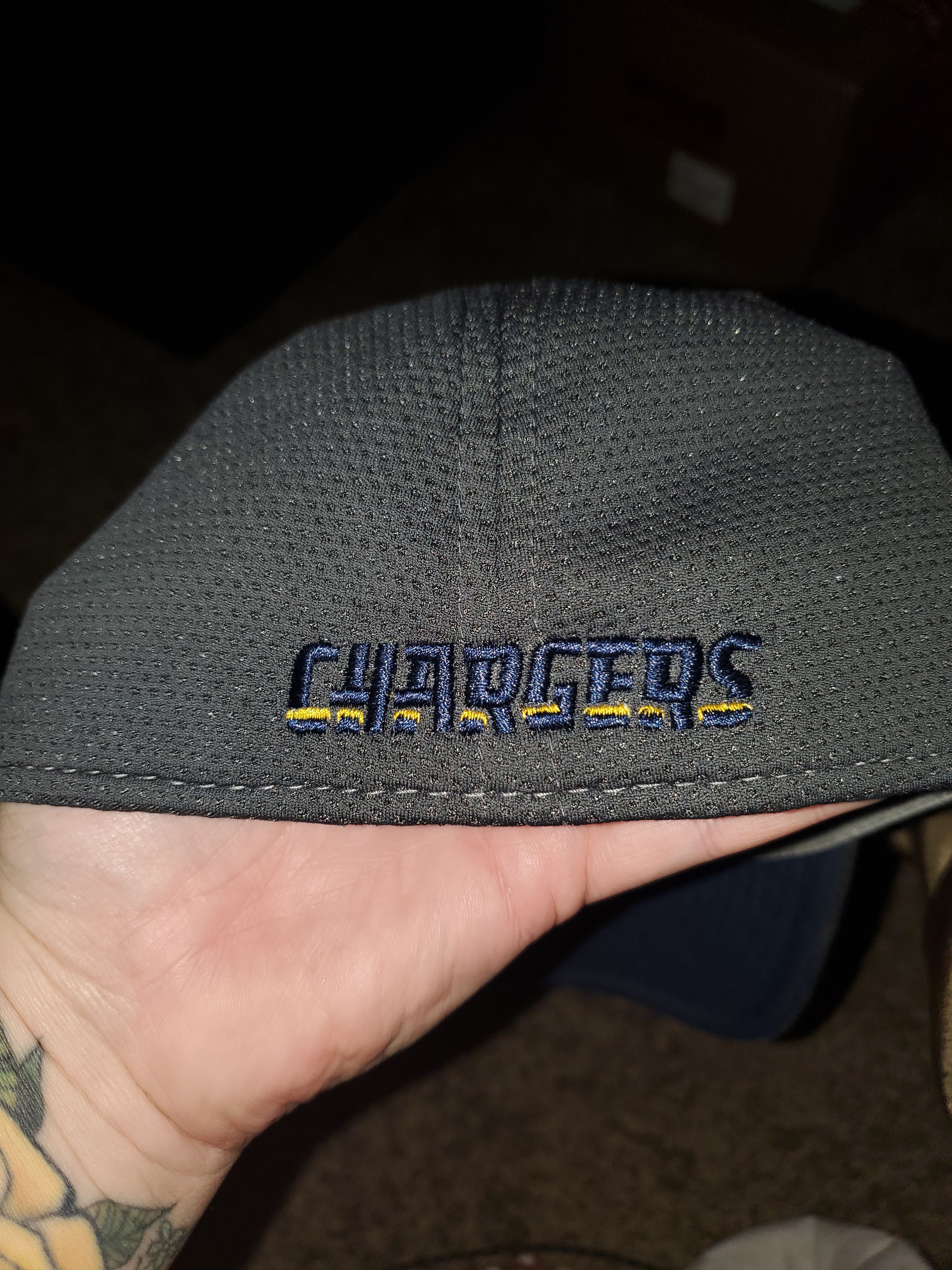 New Era Men's Embroidered Chargers Hat (size M/L) Size ONE SIZE - 3 Thumbnail