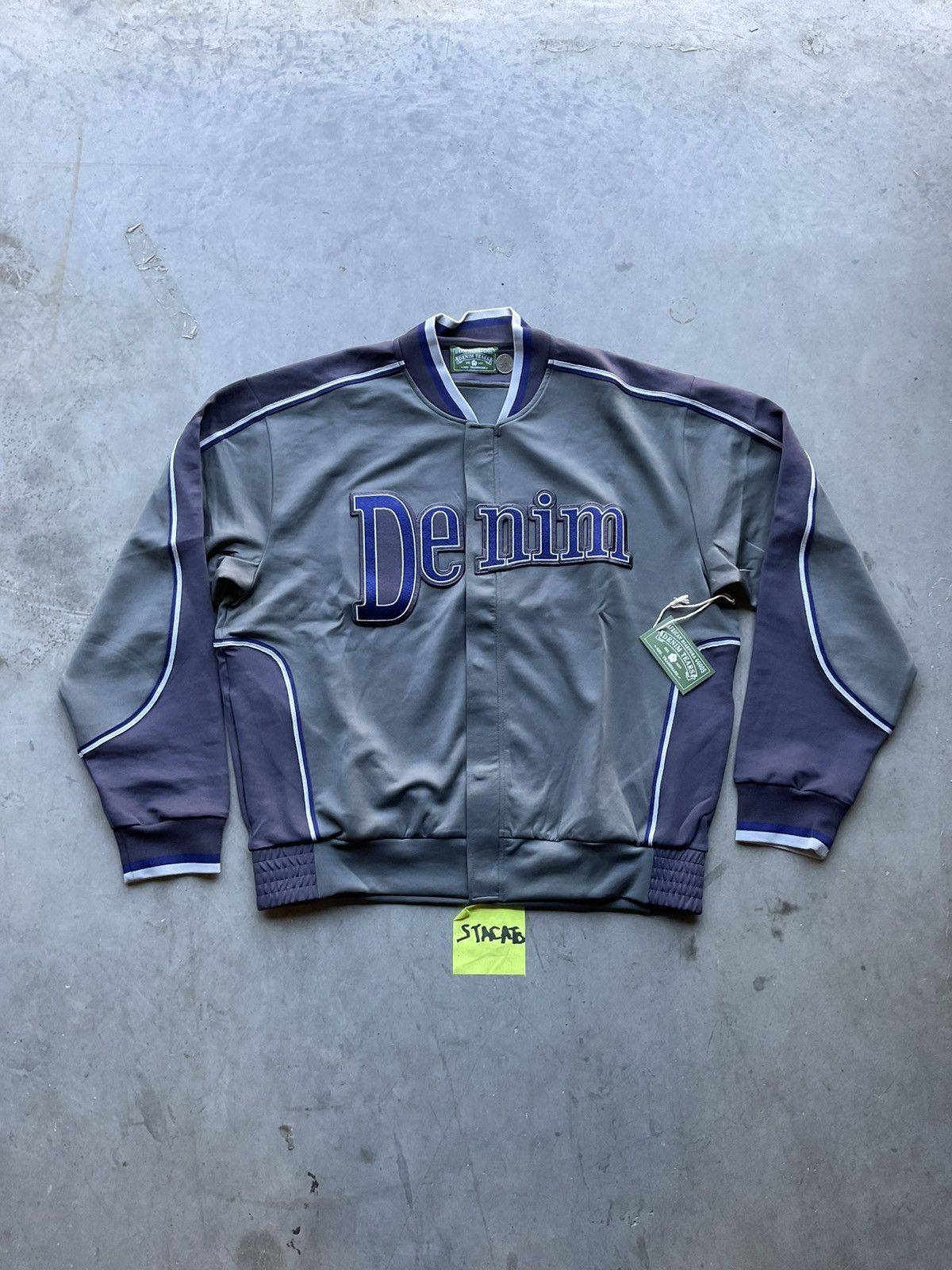 トップス STUSSY DENIM TEARS SUITS CARDIGAN L Stussy Denim Tears Suits Cardigan ステューシー