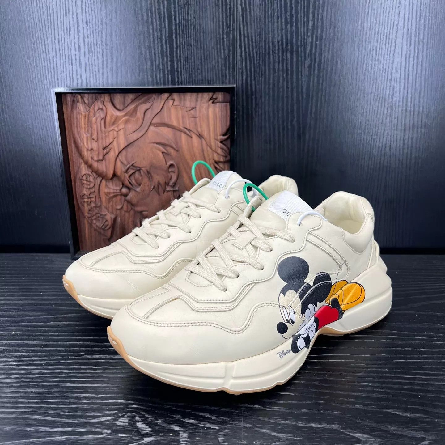 Gucci Gucci Mickey Mouse Dad Sneaker 6 W/ Box Like New Size US 6 / IT 36 - 1 Thumbnail