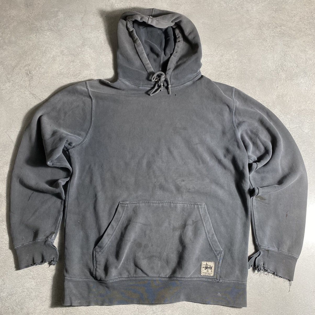 Stussy × Vintage Distressed Thrashed Stussy Size US L / EU 52-54 / 3 - 1 Thumbnail