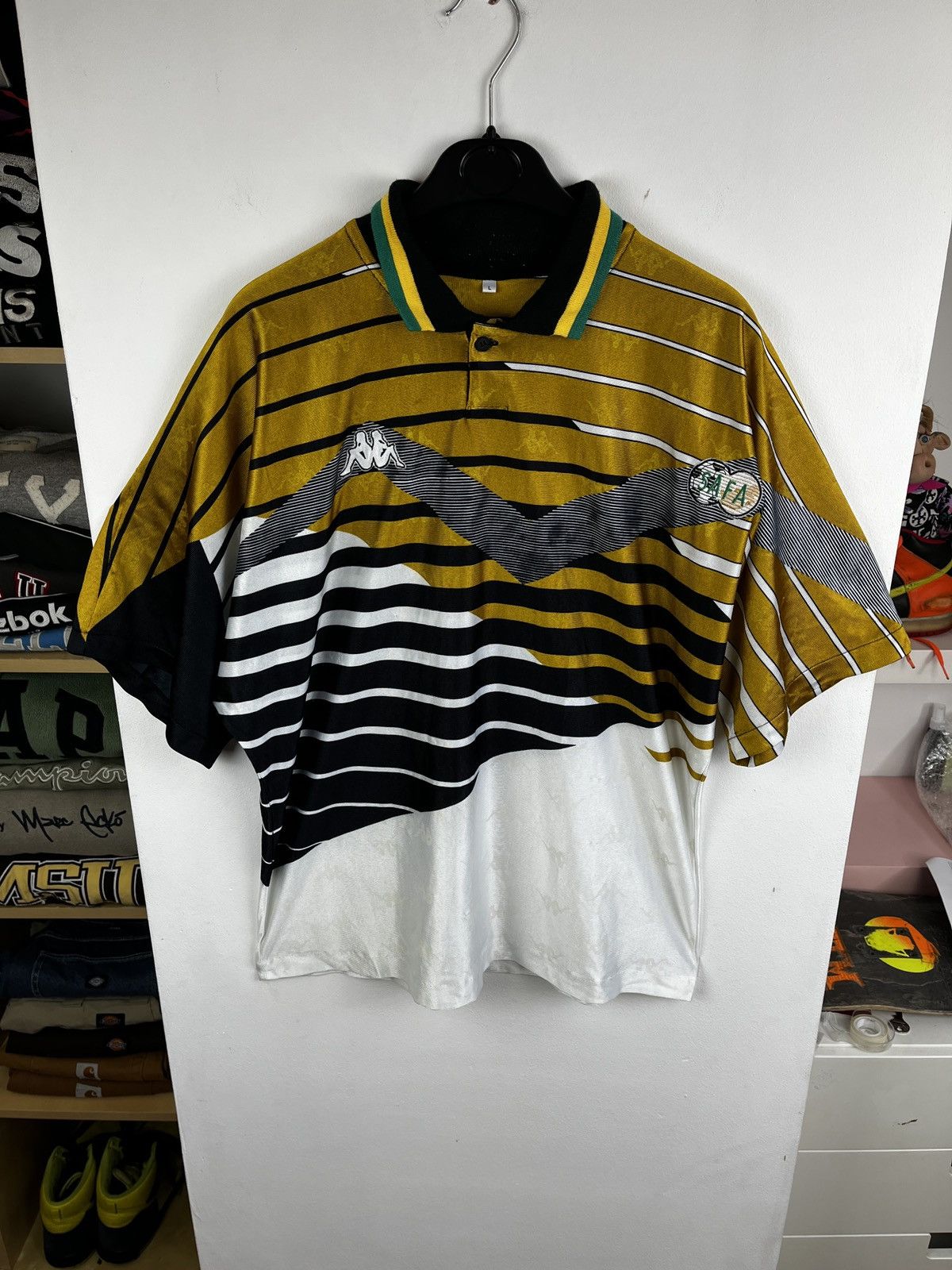 Vintage South Africa Home Football Jersey Shirt 1996 1998 SAFA Grailed