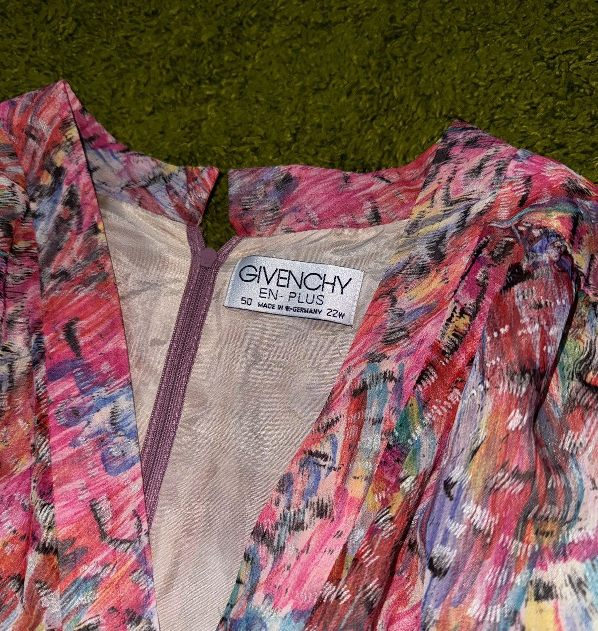 Givenchy × Vintage Givenchy 90s archive vintage coloured dress Size XL / US 12-14 / IT 48-50 - 3 Thumbnail