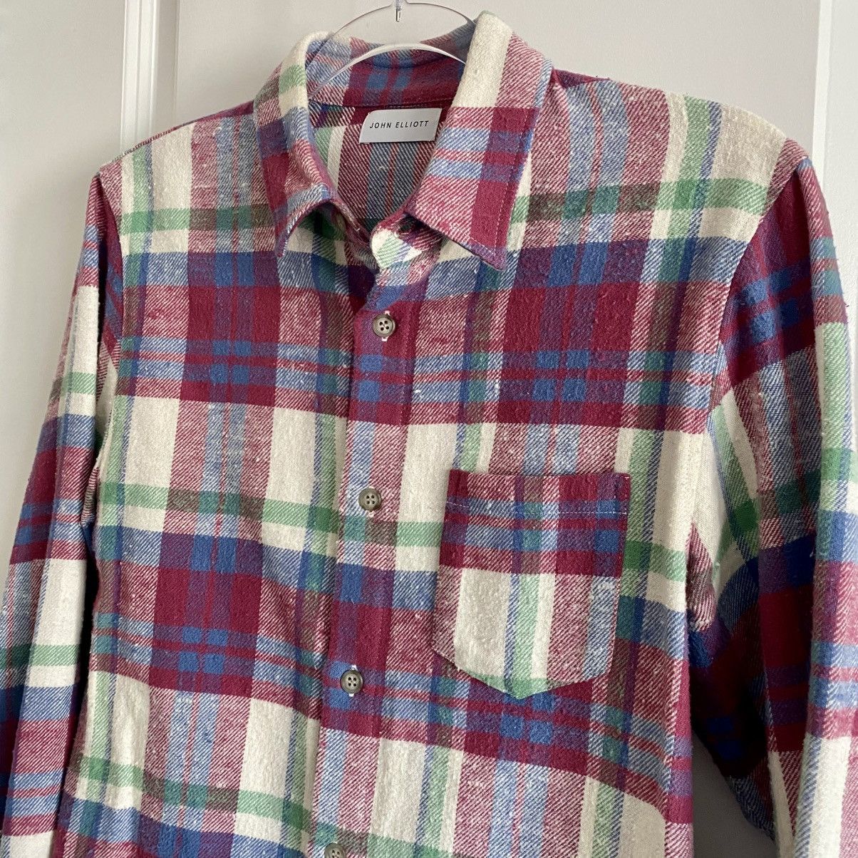 John Elliott John Elliott Sly Cotton Straight Hem Shirt Size US S / EU 44-46 / 1 - 2 Thumbnail