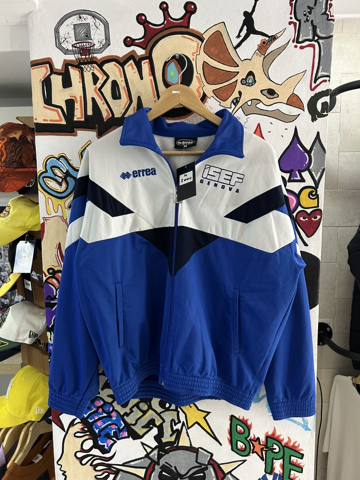 Errea 90s Errea Genova Track jacket Size US M / EU 48-50 / 2 - 1 Thumbnail