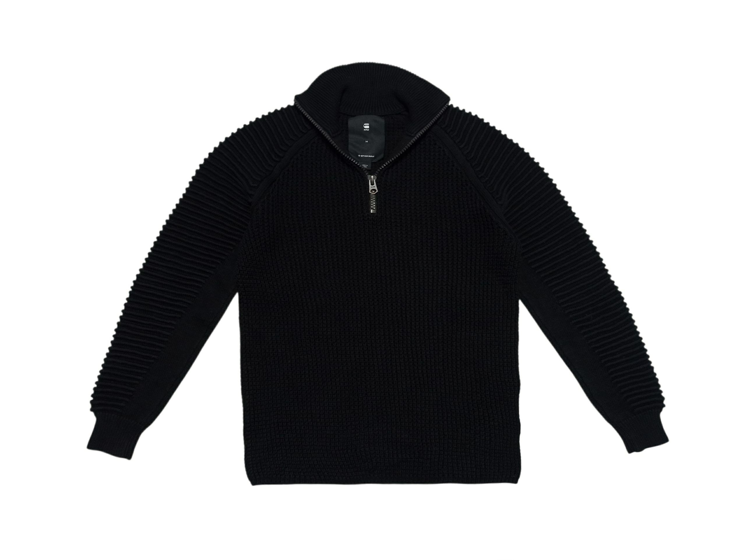 G-Star G-Star Raw Textured Stand Collar Sweater Size US M / EU 48-50 / 2 - 1 Thumbnail
