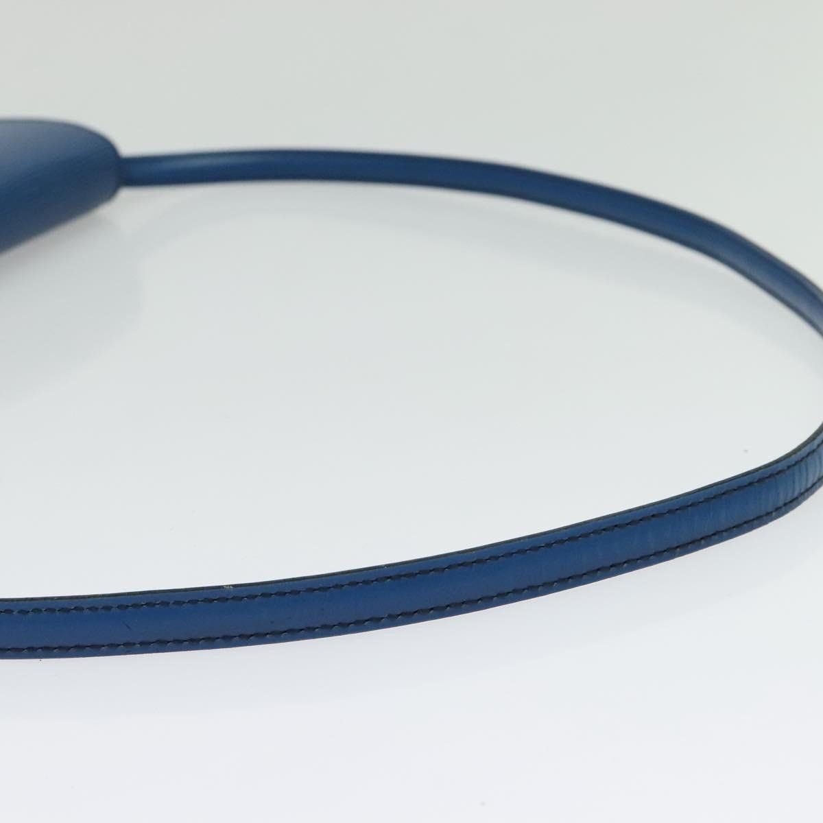 Louis Vuitton LOUIS VUITTON Epi Pochette Arche Shoulder Bag Blue M52575 Size ONE SIZE - 7 Thumbnail