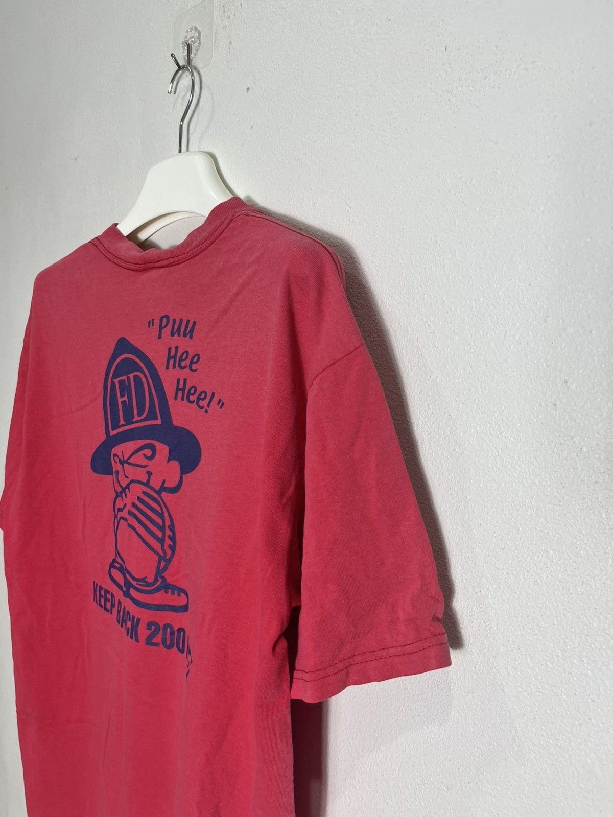 Vintage Tee Bad ass Boy(Faded red)