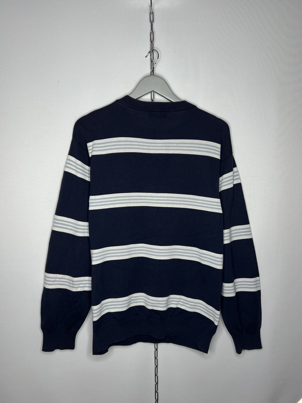 Other Vintage Fred Perry Striped Sweatshirt Long Sleeve Sweeter Size US L / EU 52-54 / 3 - 3 Thumbnail