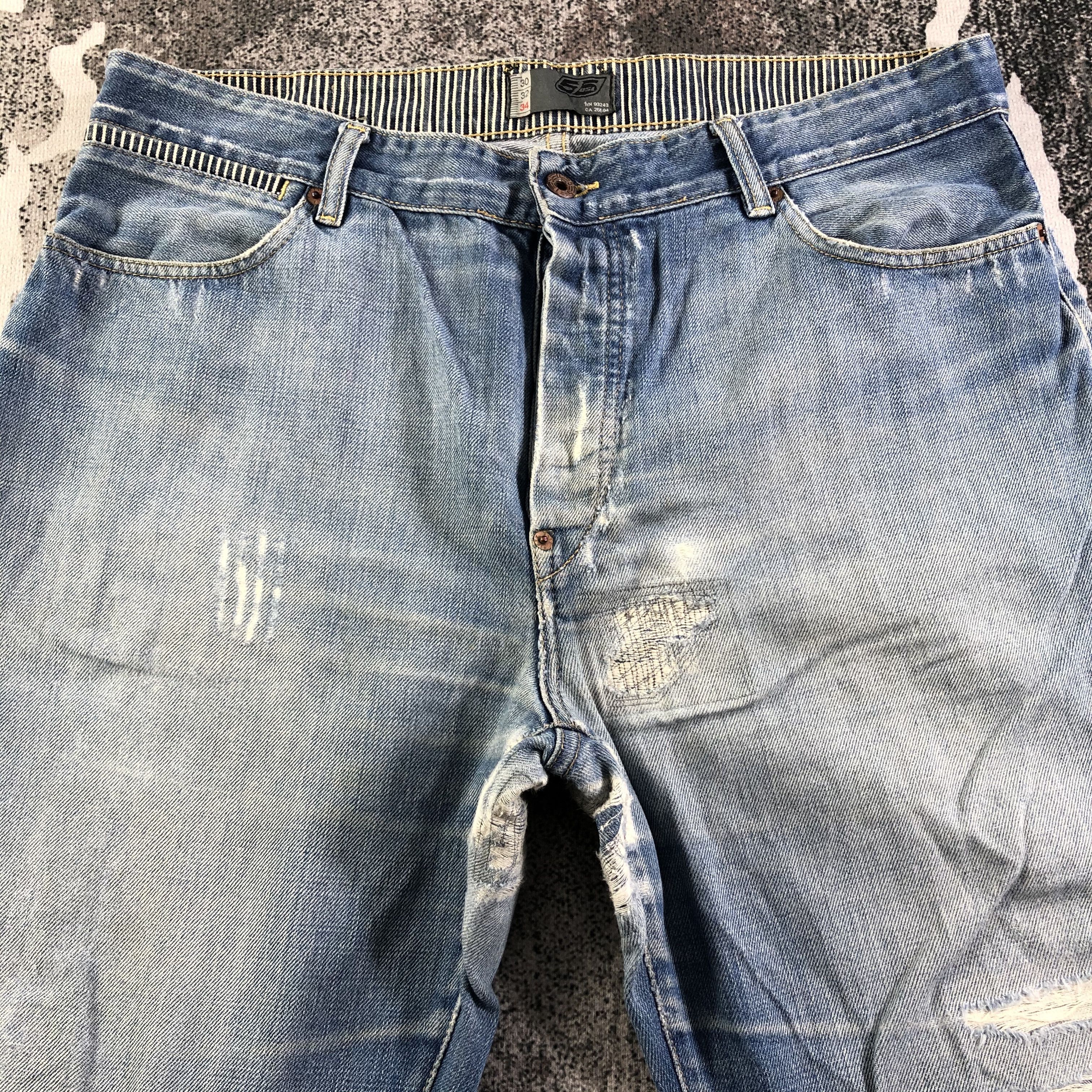 55DSL 55DSL Jeans Distressed Denim KJ2408 Size US 34 / EU 50 - 3 Thumbnail