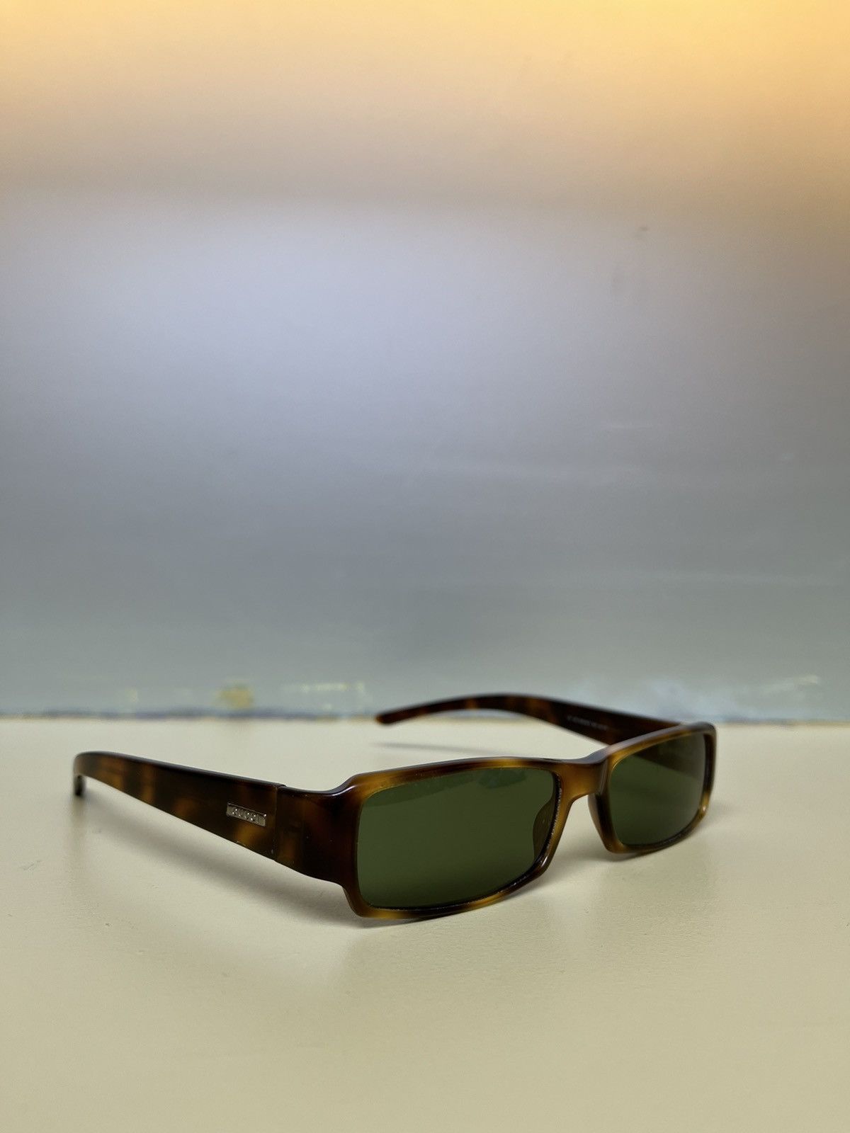 image of Gucci GG 1438 Tortoise Chrome Logo Sunglasses, Women's