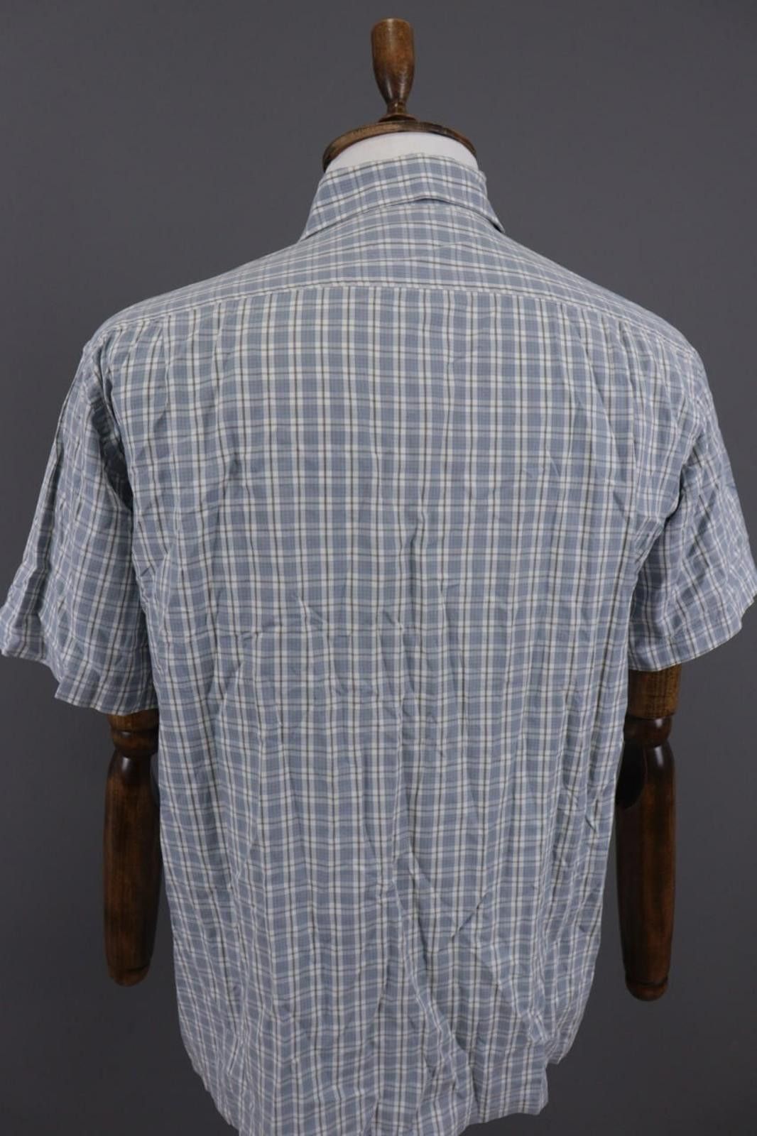 Chevignon Chevignon Multicolor Plaid Cotton Collared Down Shirt Size L Size US L / EU 52-54 / 3 - 10 Thumbnail