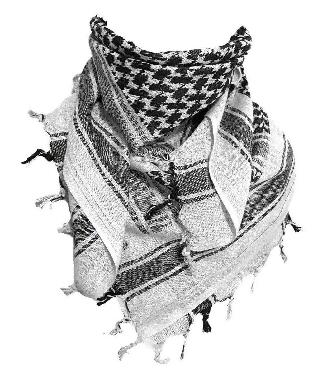 Japanese Brand AW07 Fineboys Riot Riot Riot SHEMAGH KEFFIYEH SCARF WRAP Size ONE SIZE - 4 Thumbnail