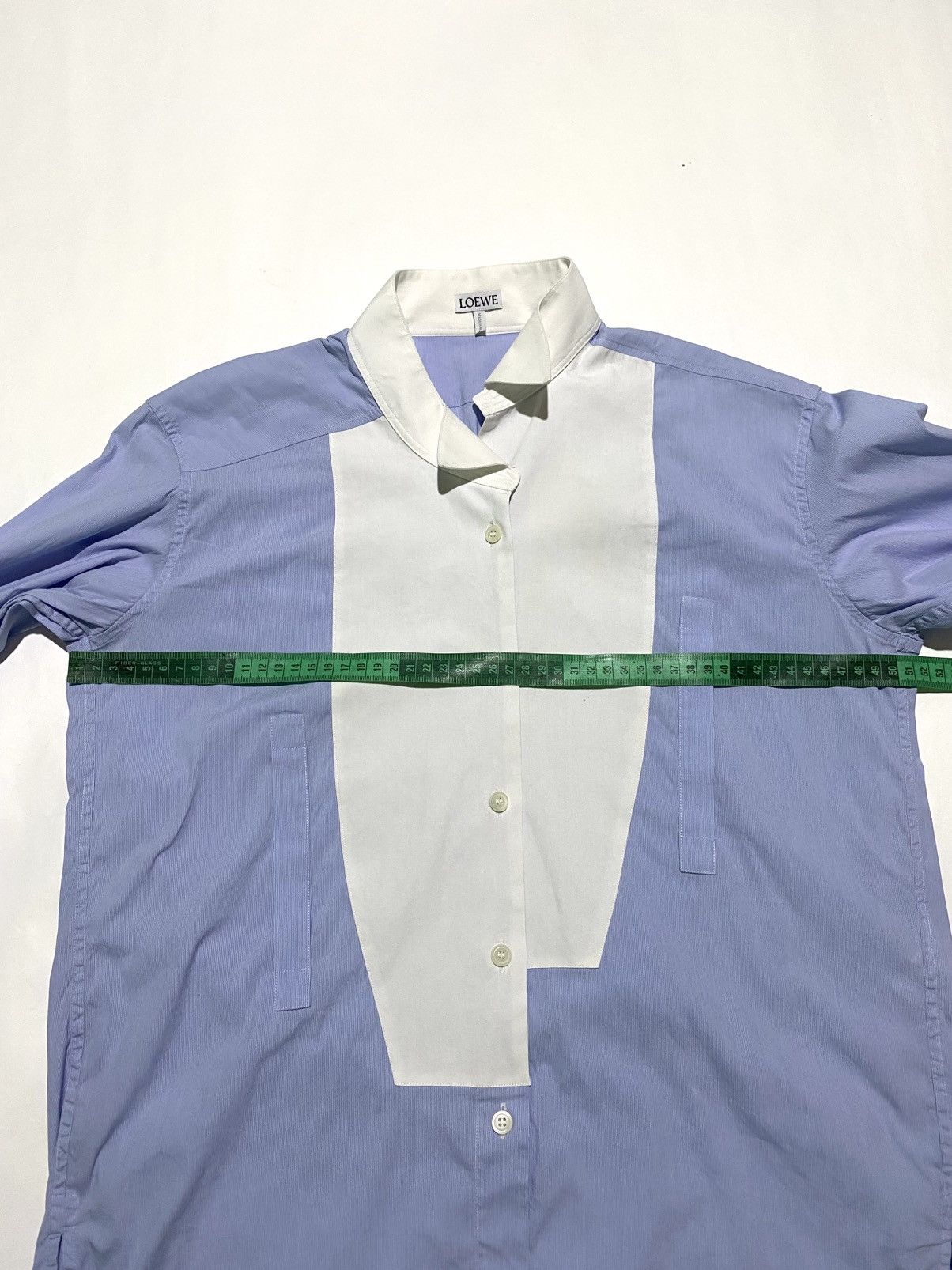 LOEWE COLORBLOCK ASYMMETRIC SHIRT