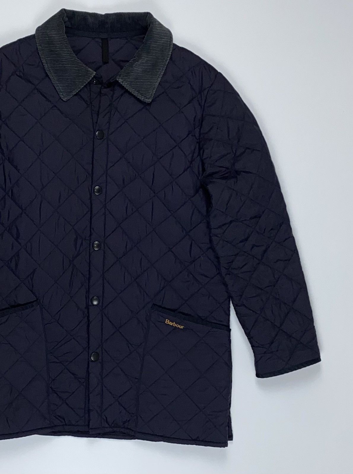 Barbour 🚨 Barbour vintage quilted liddesdale jacket coat blue man M Size US M / EU 48-50 / 2 - 3 Thumbnail