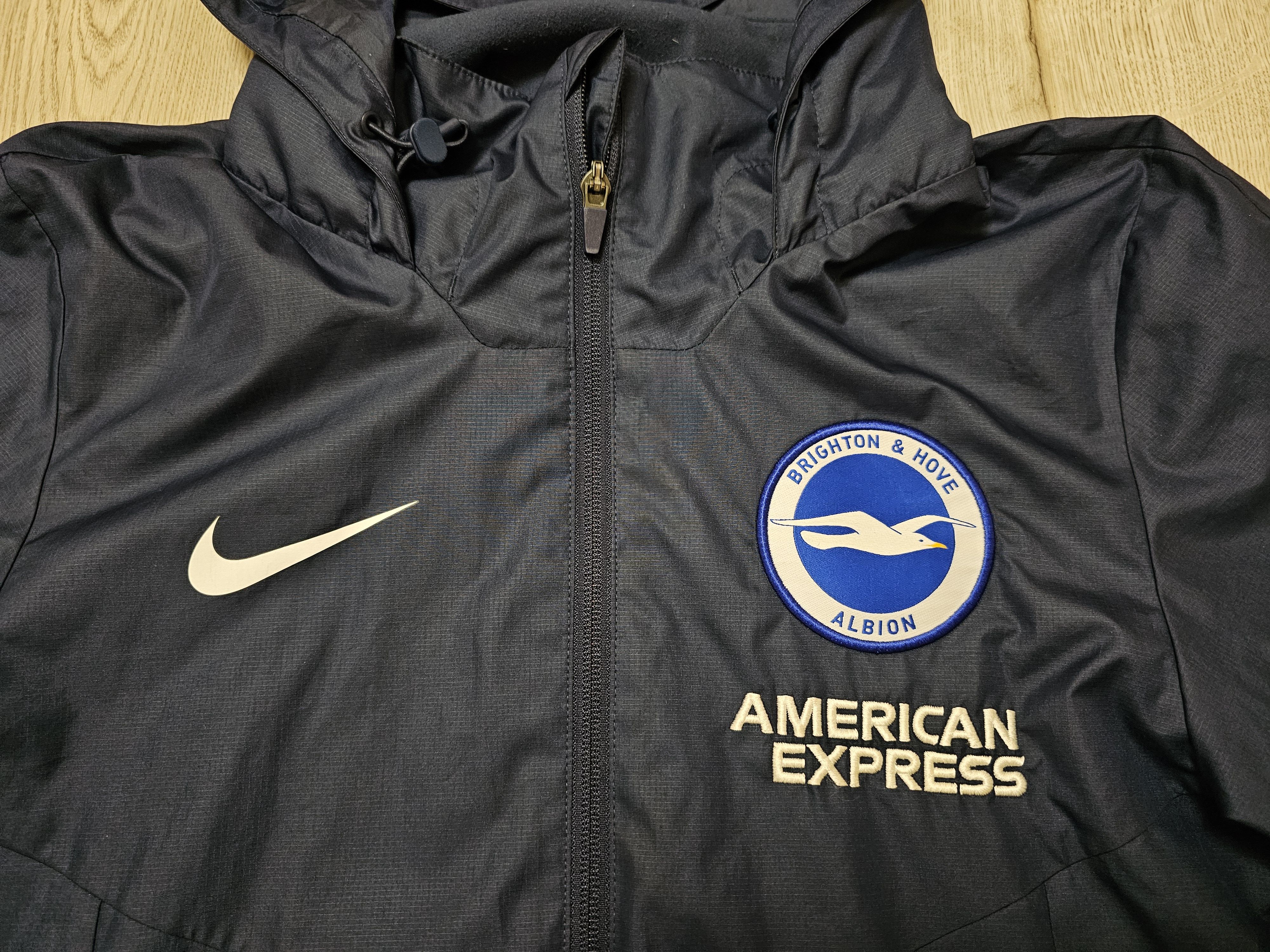 Nike BRIGHTON 2016 2017 TRAINING FOOTBALL JACKET SOCCER JACKET Size US S / EU 44-46 / 1 - 3 Thumbnail