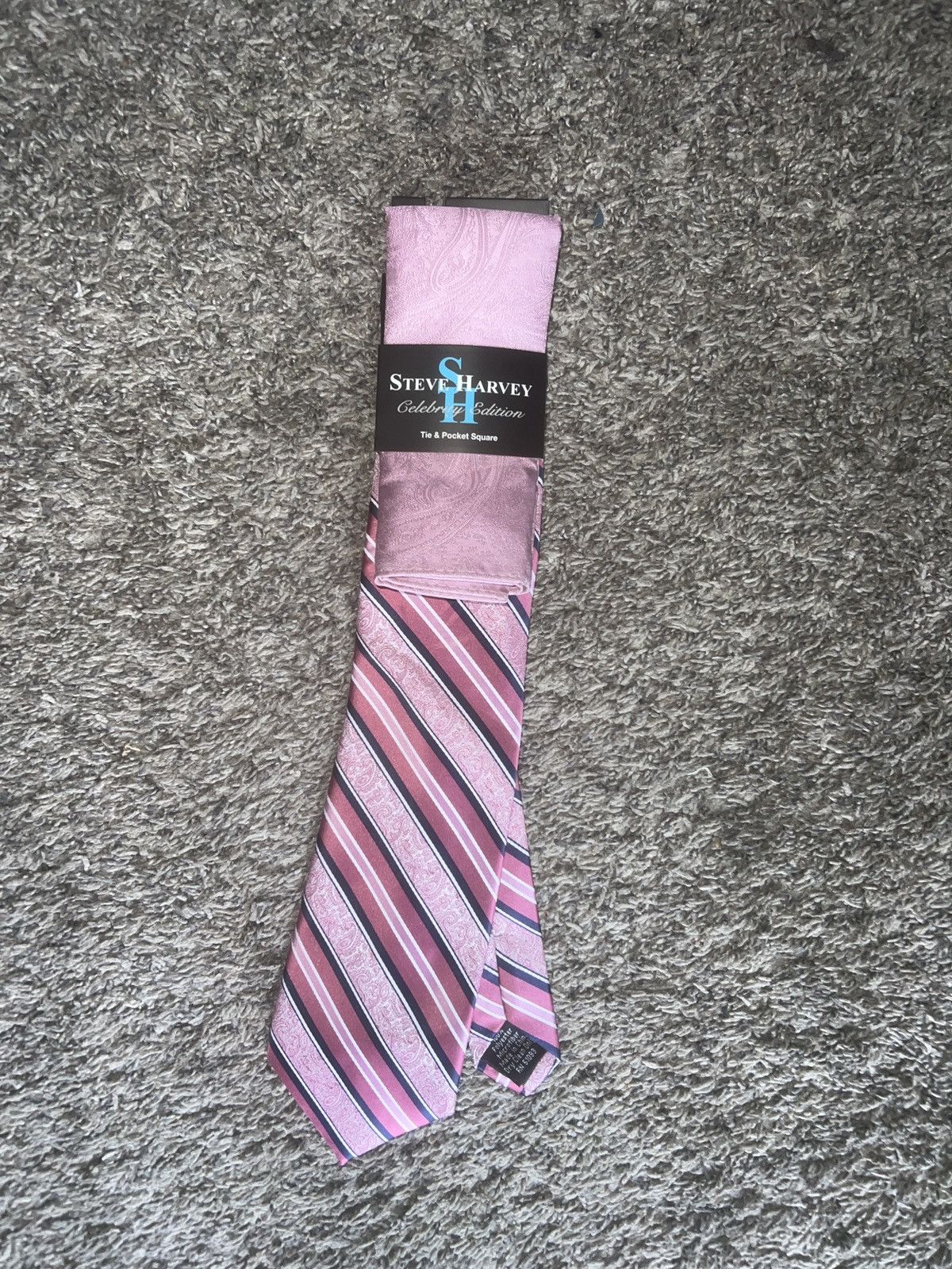 Hypebeast Steve Harvey Celebrity Edition Tie & Pocket Square Size ONE SIZE - 1 Thumbnail